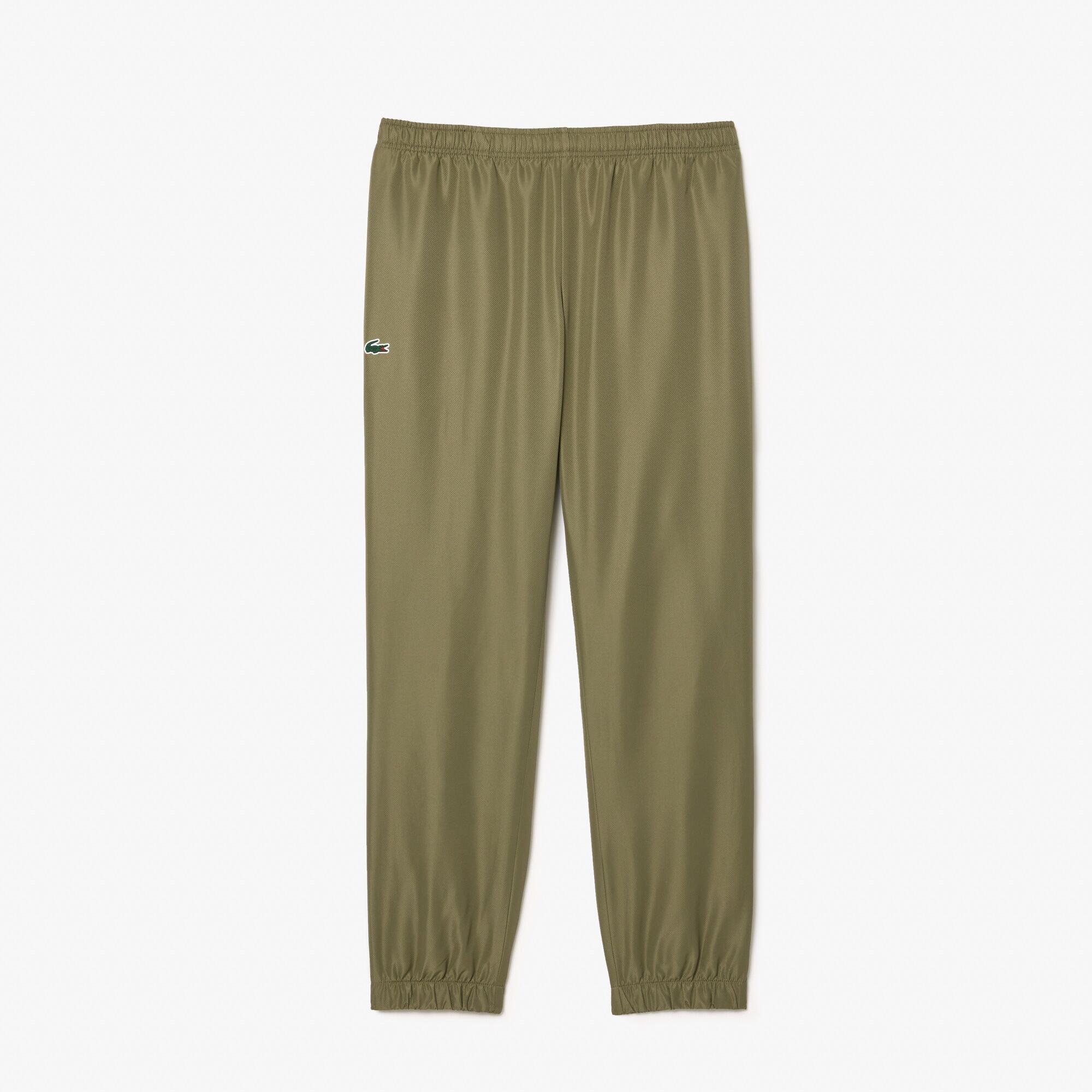 Khaki/Lapland - Lacoste - Men's Tape Tracksuit Top - 10