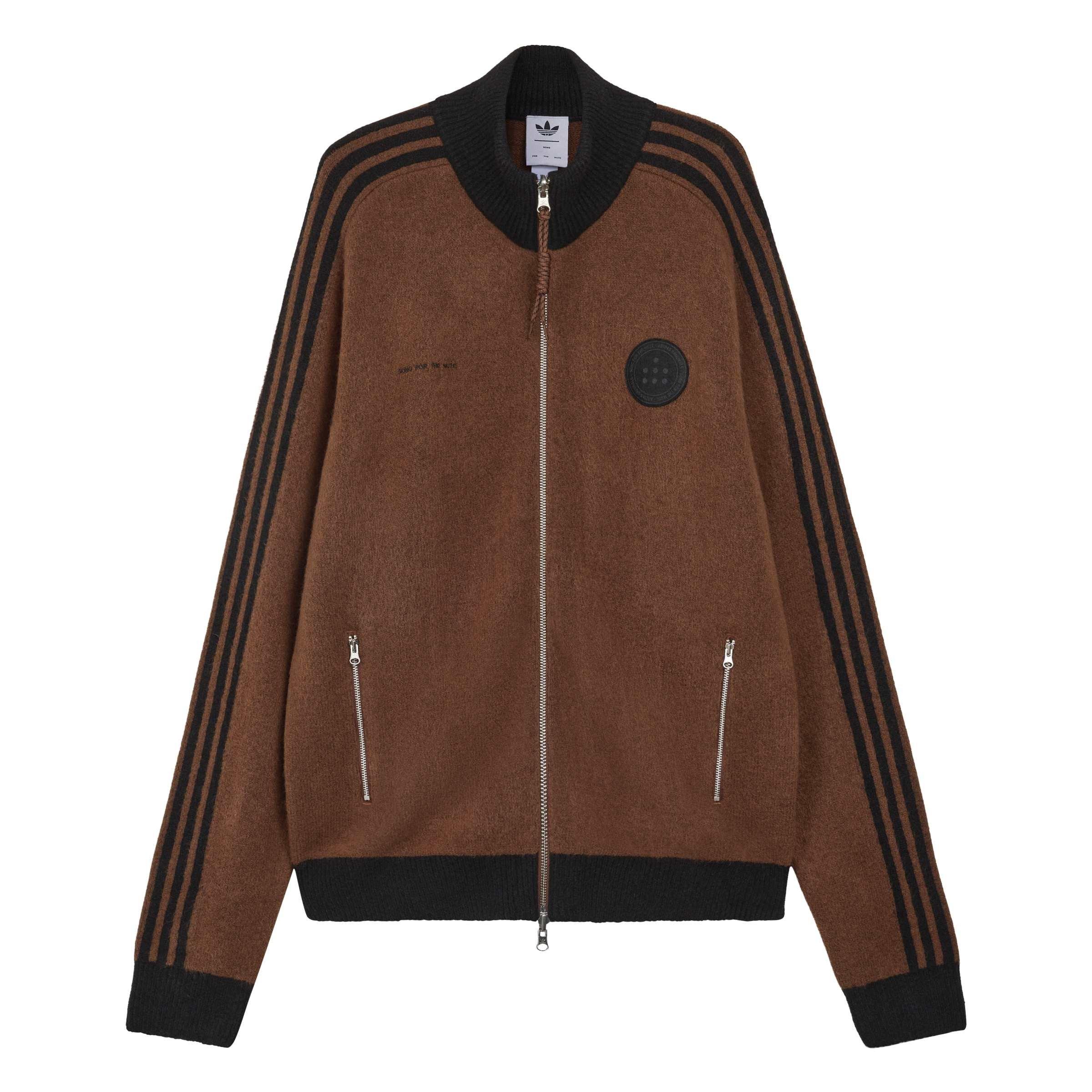 Preloved Brown - Adidas Originals x SFTM - AdOrSF SFTM Knit Jkt Sn63 - 1