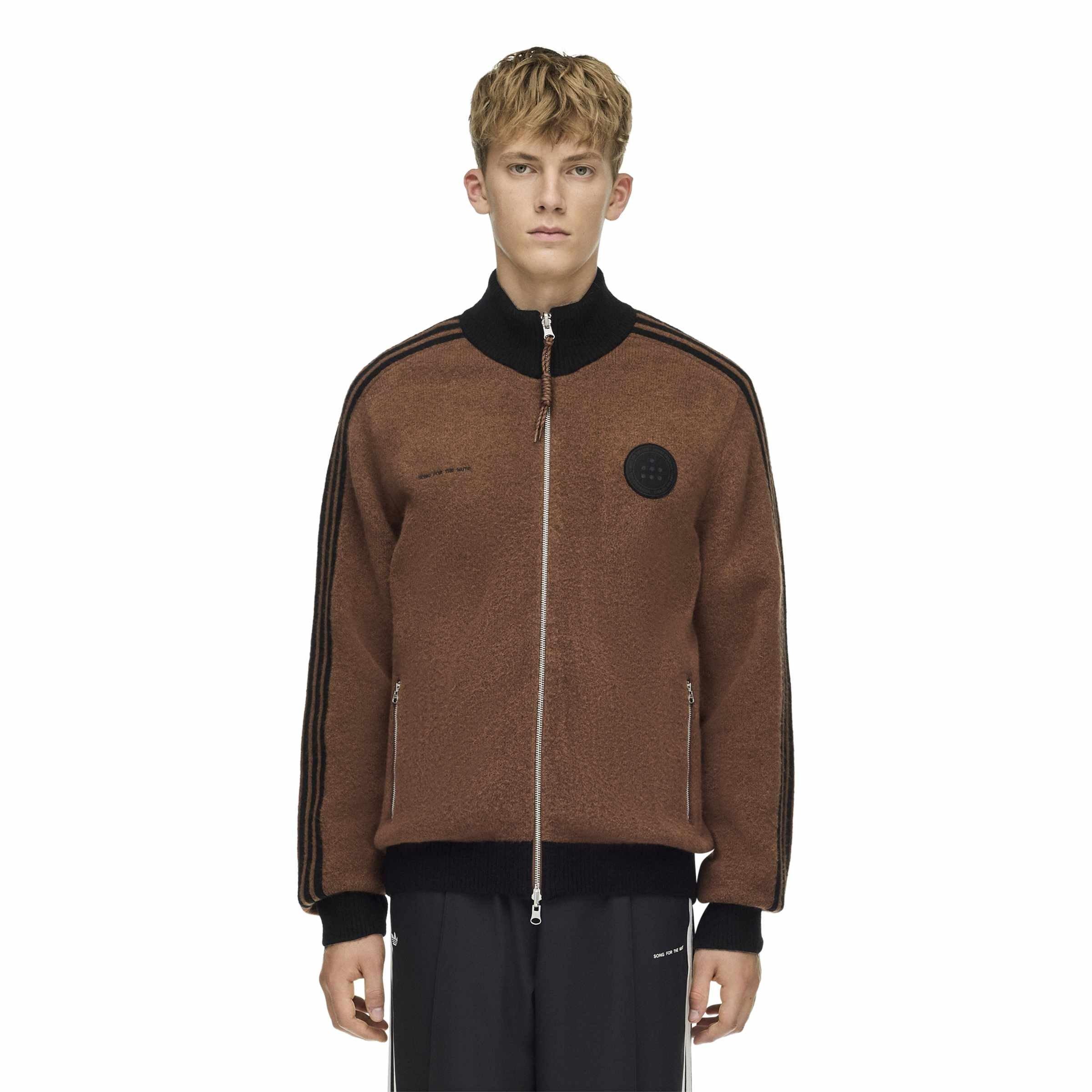 Preloved Brown - Adidas Originals x SFTM - AdOrSF SFTM Knit Jkt Sn63 - 3