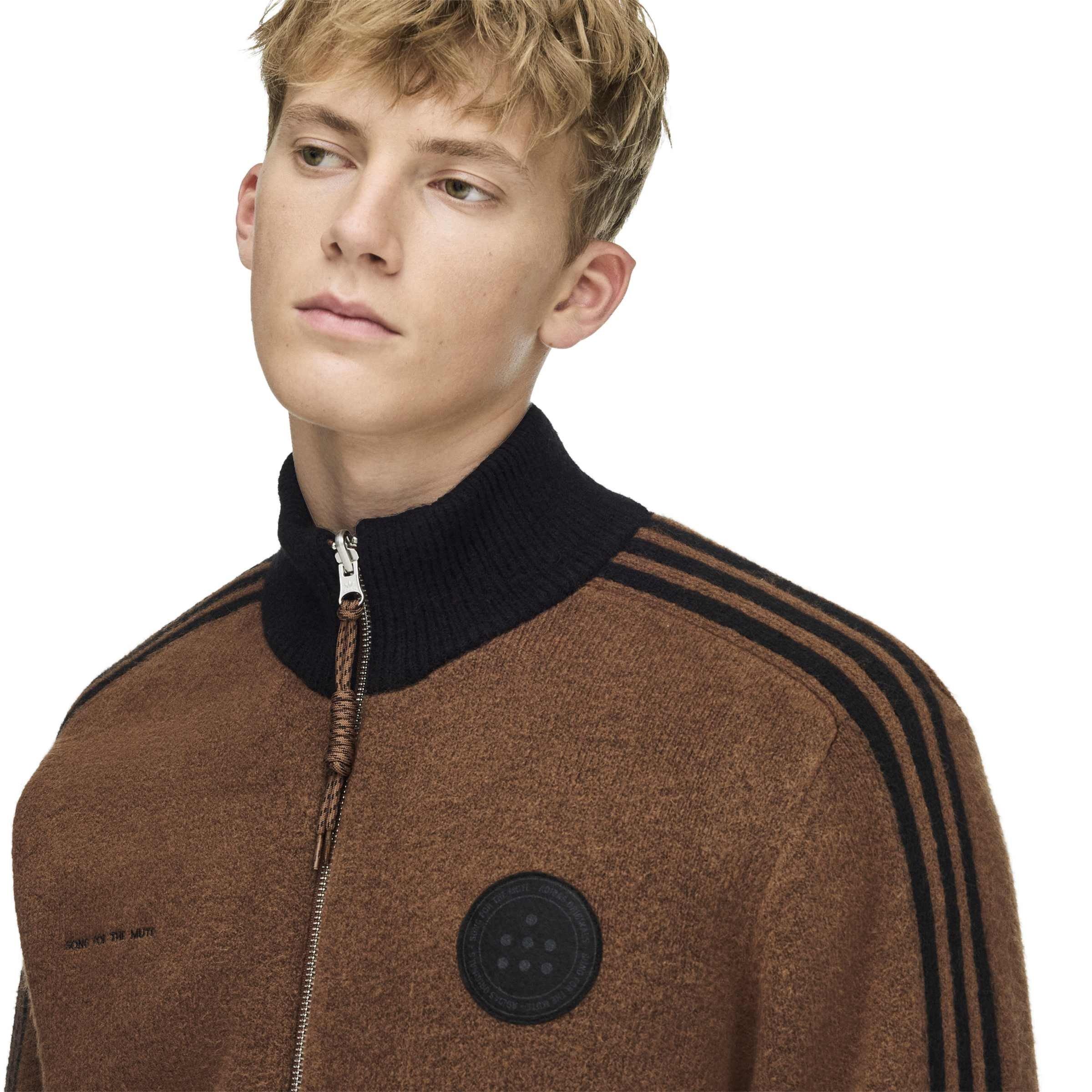 Preloved Brown - Adidas Originals x SFTM - AdOrSF SFTM Knit Jkt Sn63 - 5