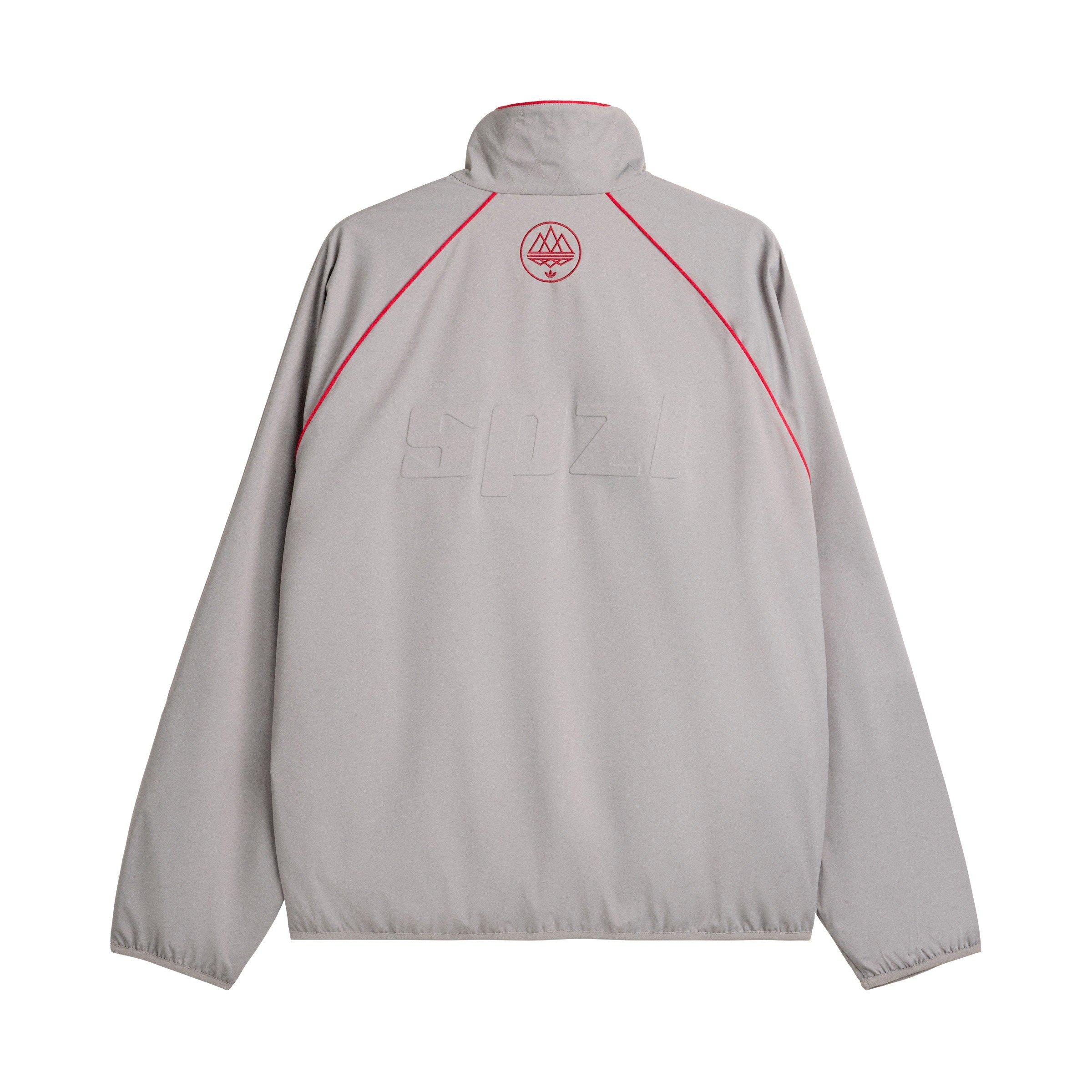 Dove Grey - adidas - Men's Liverpool FC Fan Edition Tracksuit Top - 2