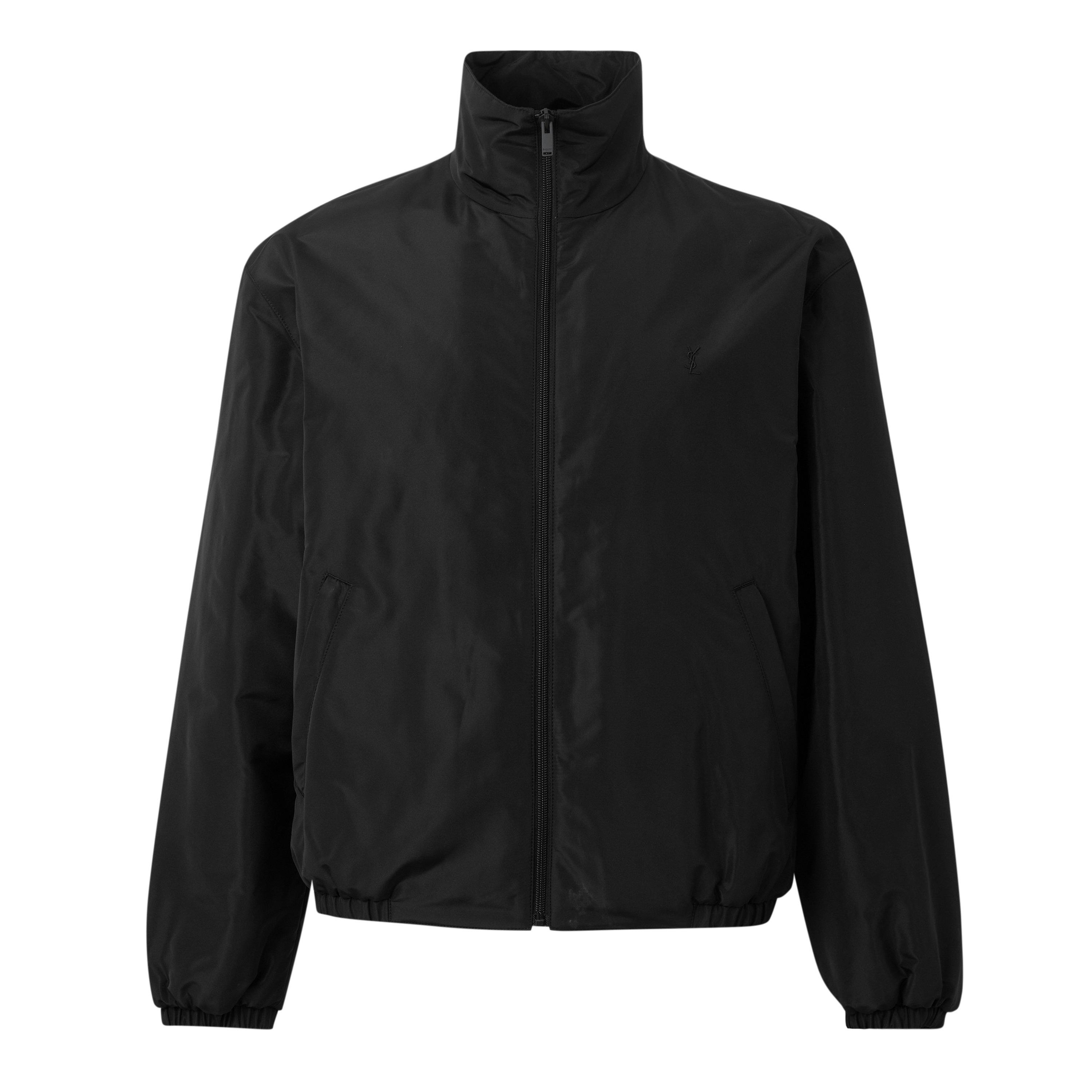 Black - Saint Laurent - Saint High Neck Jkt Sn64 - 1