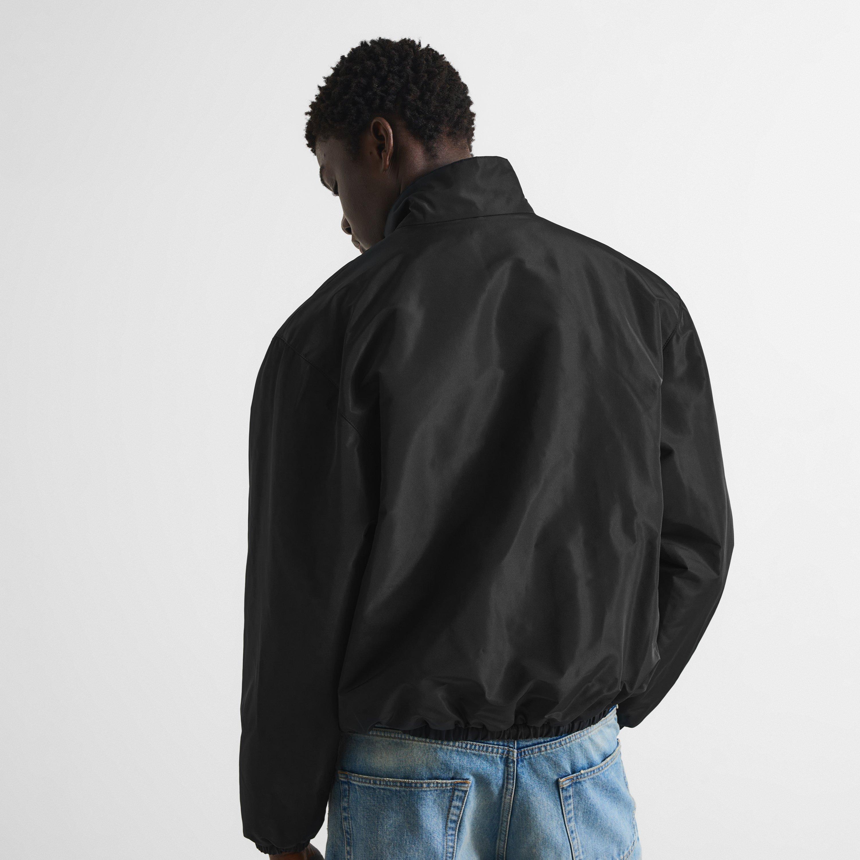 Black - Saint Laurent - Men's Cassandre Cotton Tracksuit Top - 4