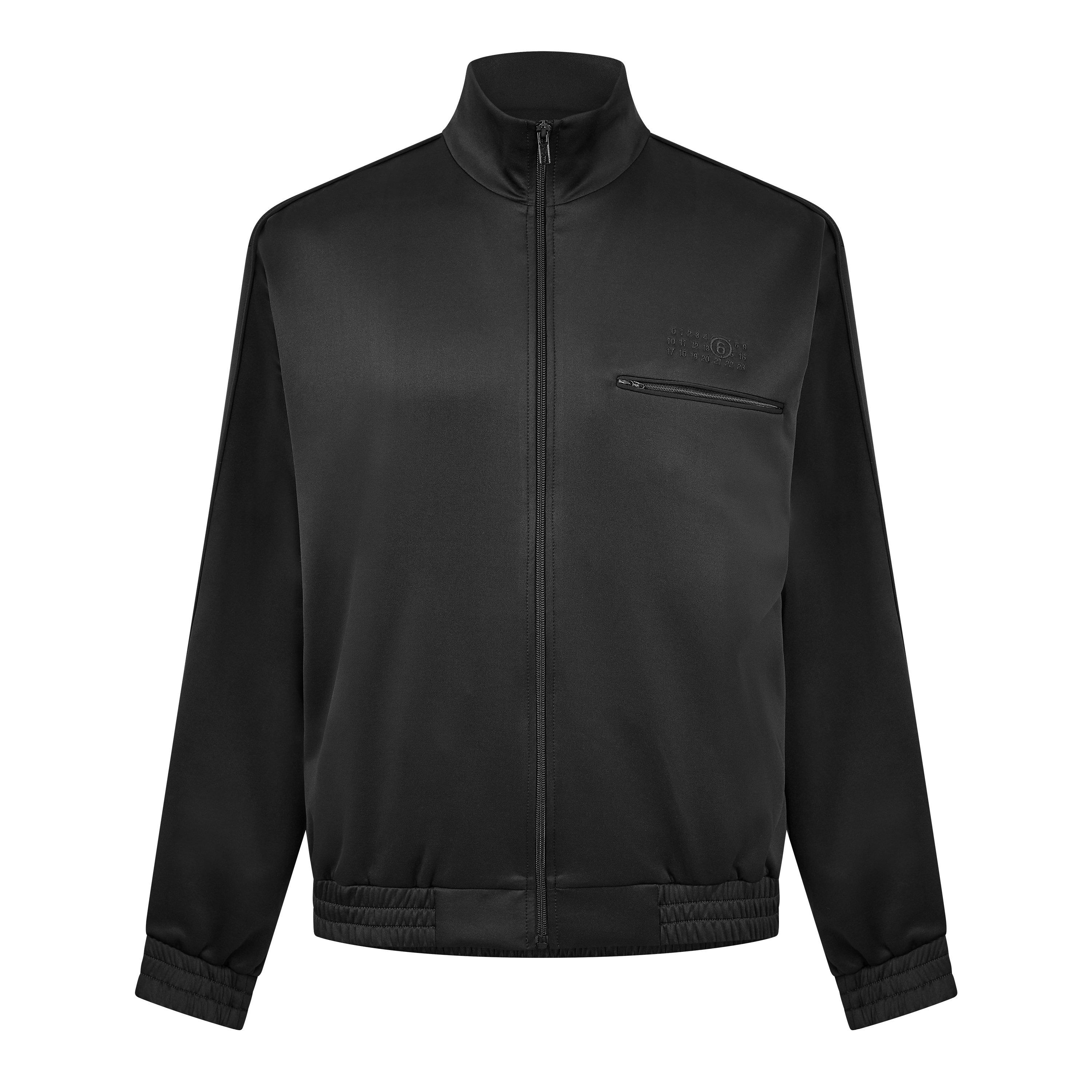 Black - MM6 Maison Margiela - Men's Numbers Tracksuit Top - 1