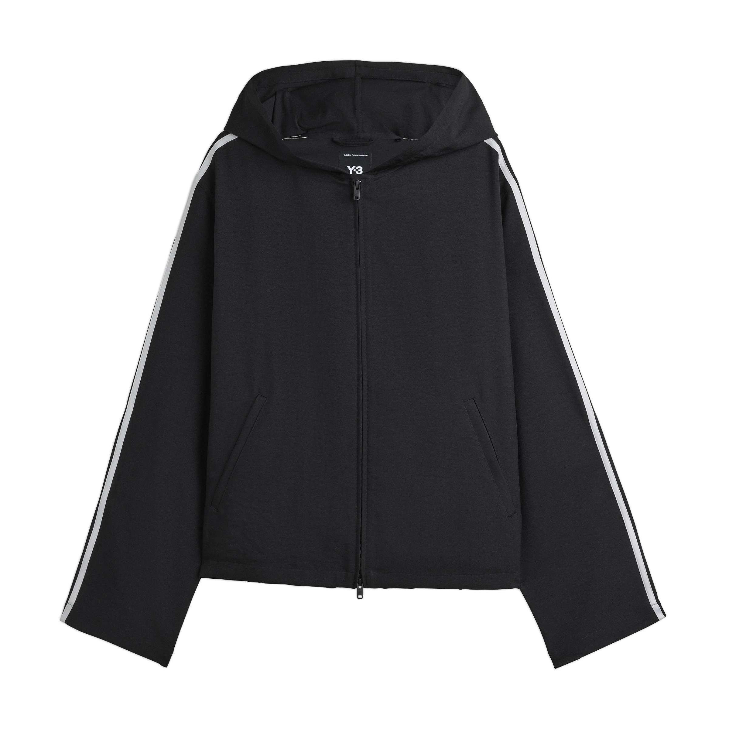black - Y3 - Y3 Y-3 Hooded 3 Stri Sn99 - 1