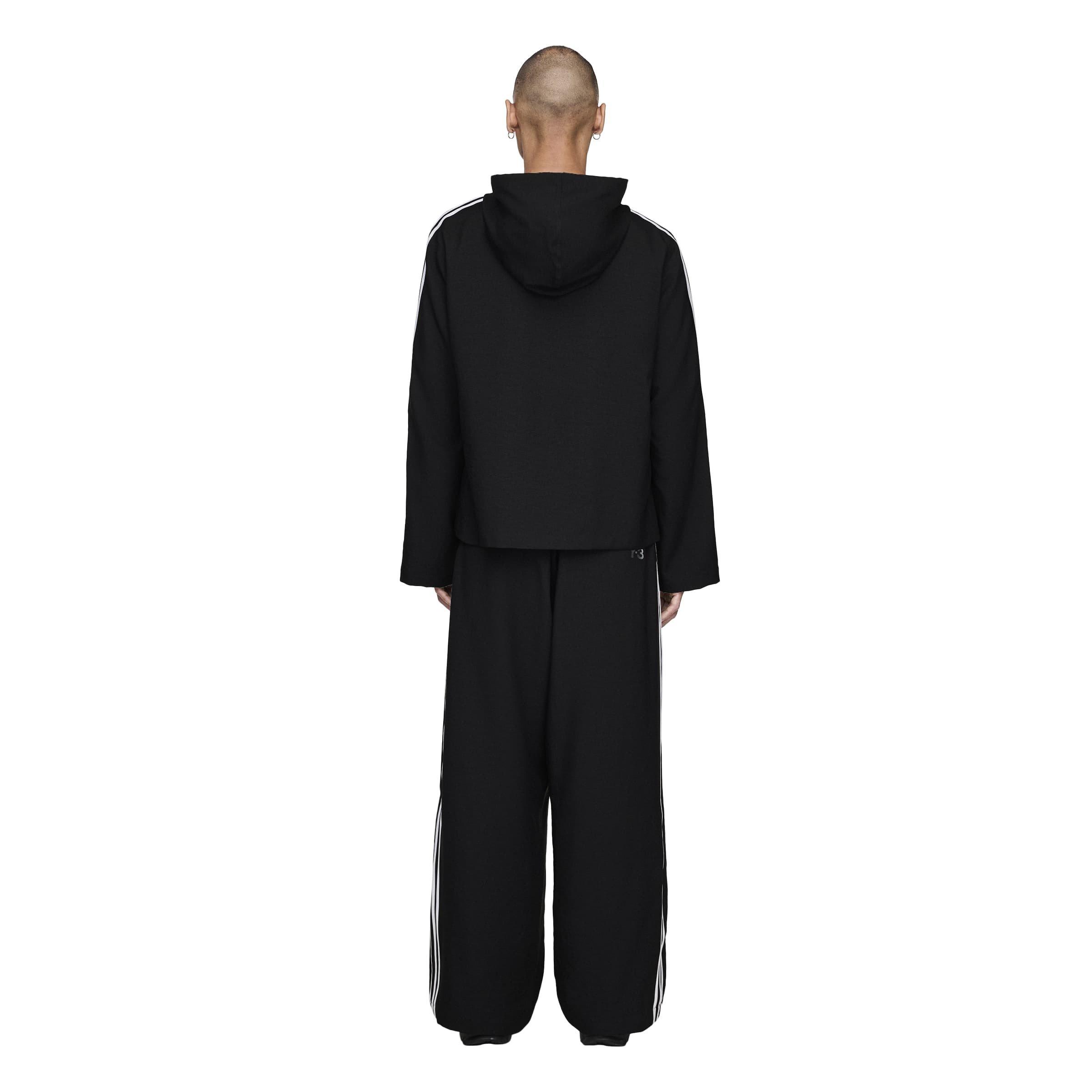 black - Y3 - Y3 Y-3 Hooded 3 Stri Sn99 - 4