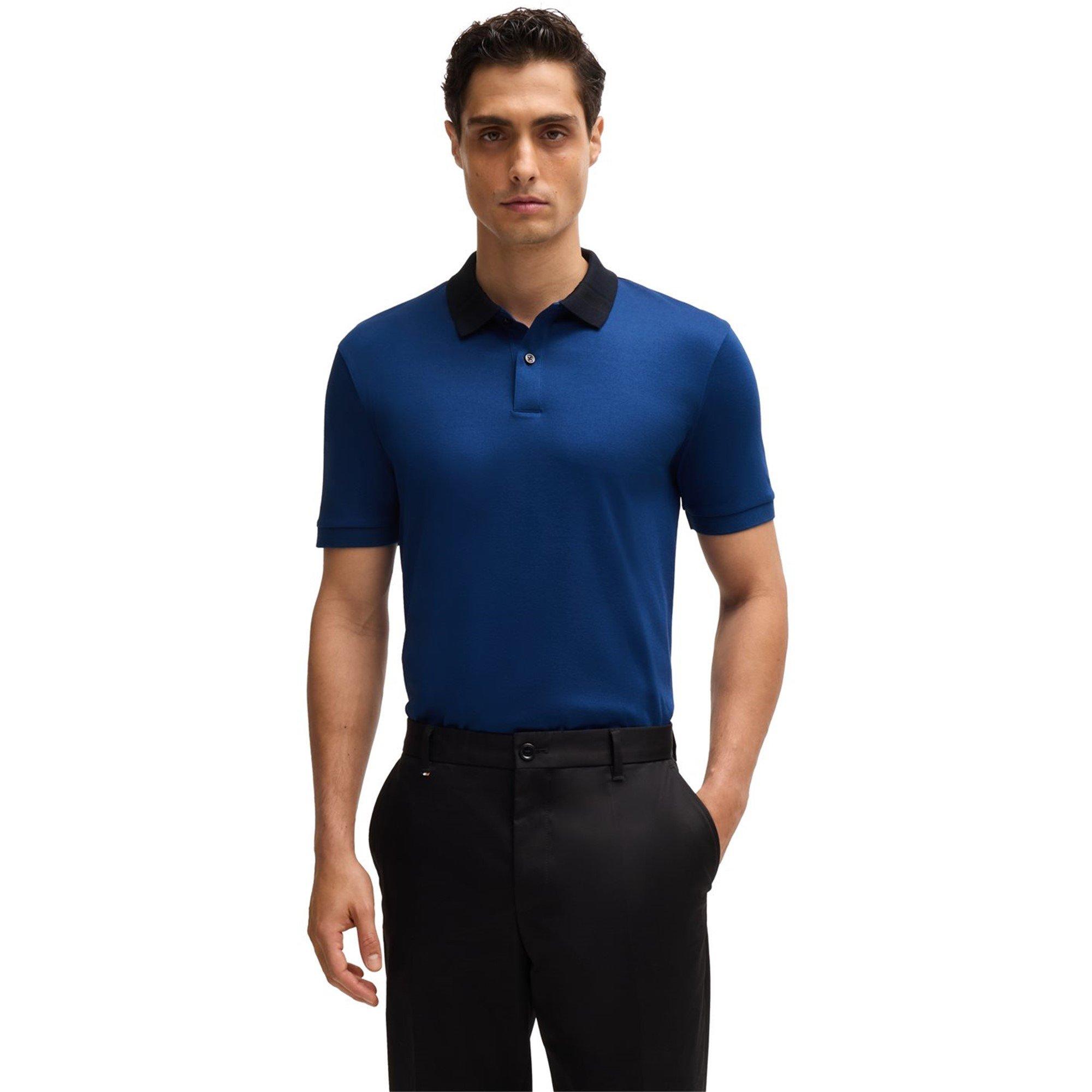 Open Blue 485 - Boss - Men's H-Phillipson 117 Short-Sleeve Polo Shirt - 3