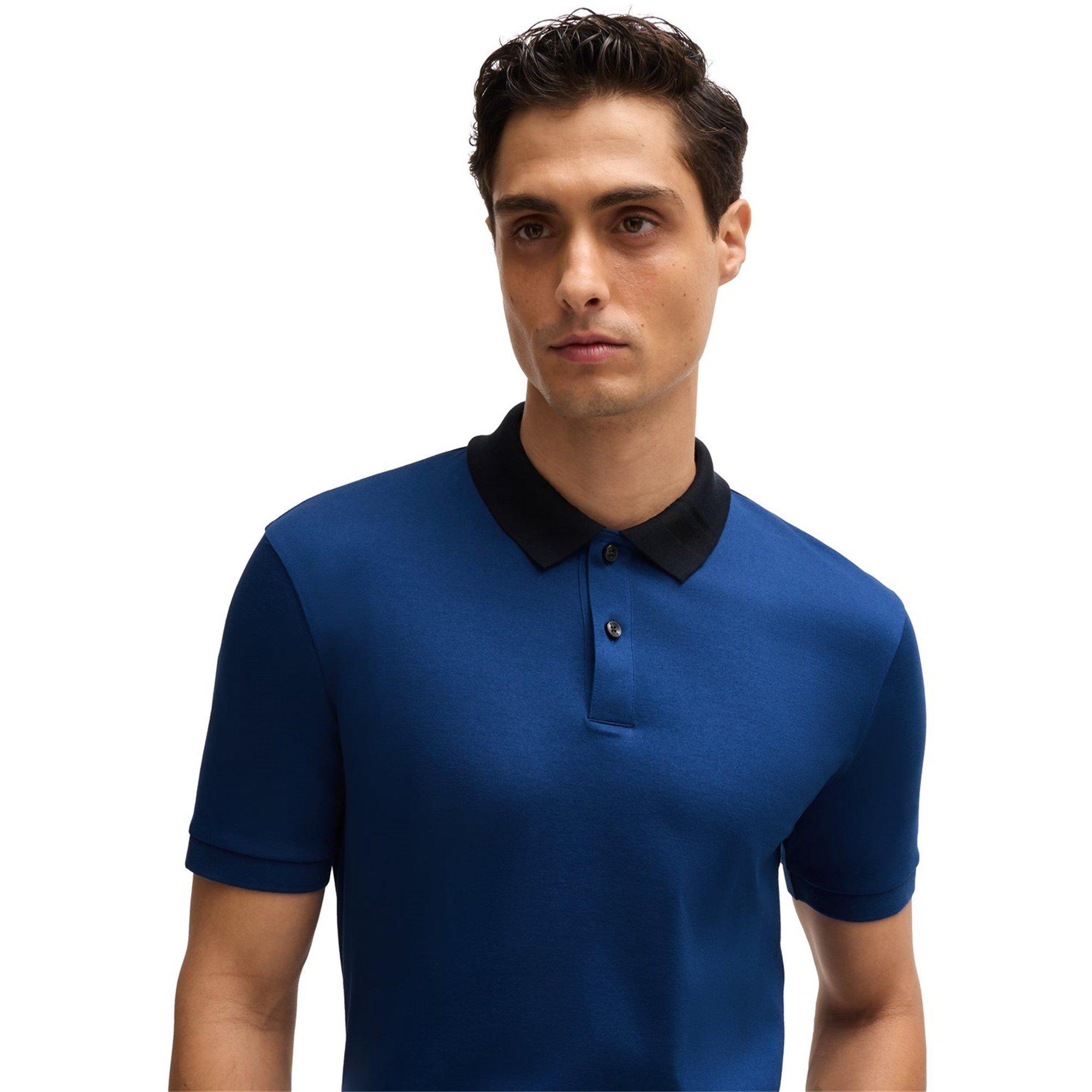 Open Blue 485 - Boss - Men's H-Phillipson 117 Short-Sleeve Polo Shirt - 7
