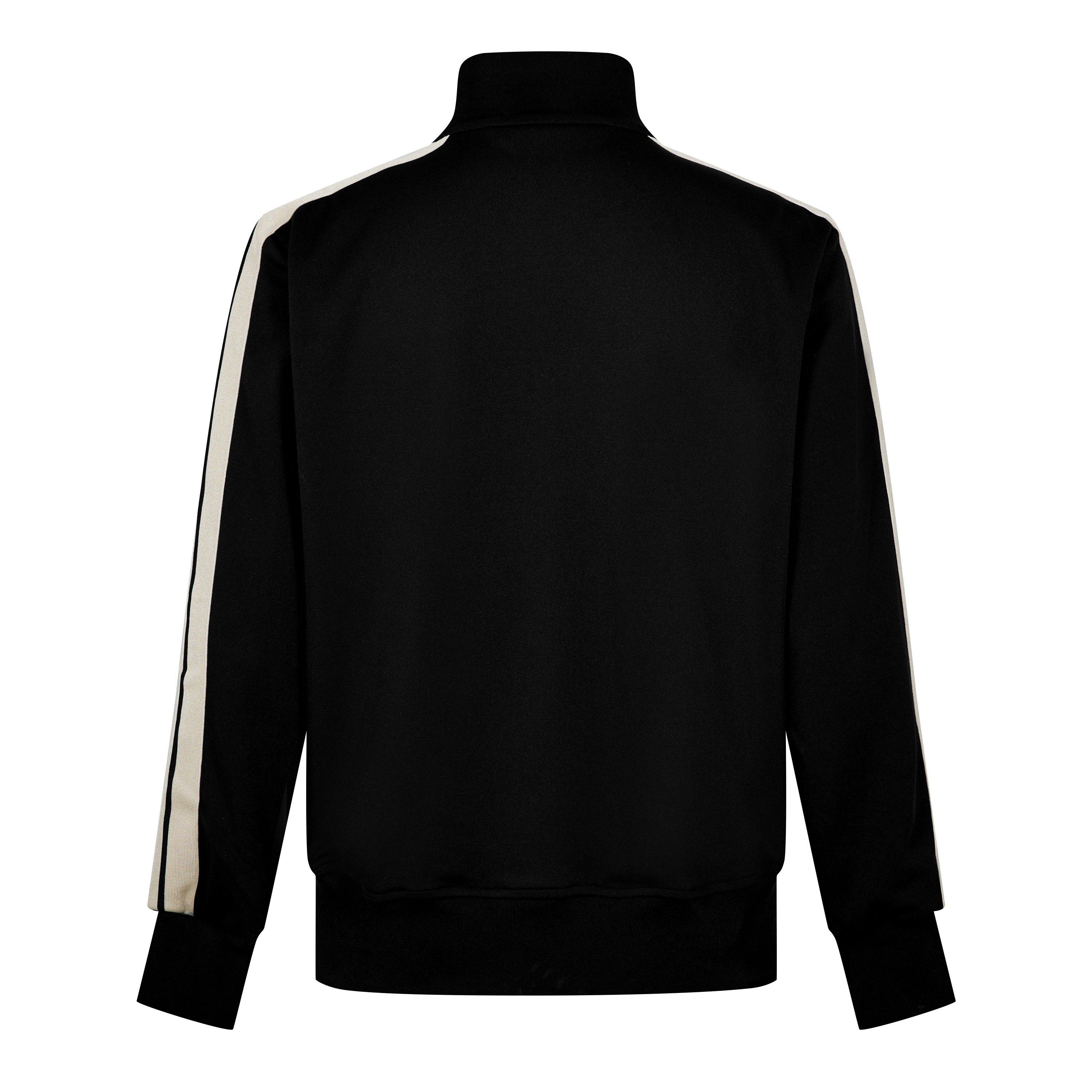 Black/White - Palm Angels - Classic Tracksuit Jacket - 2