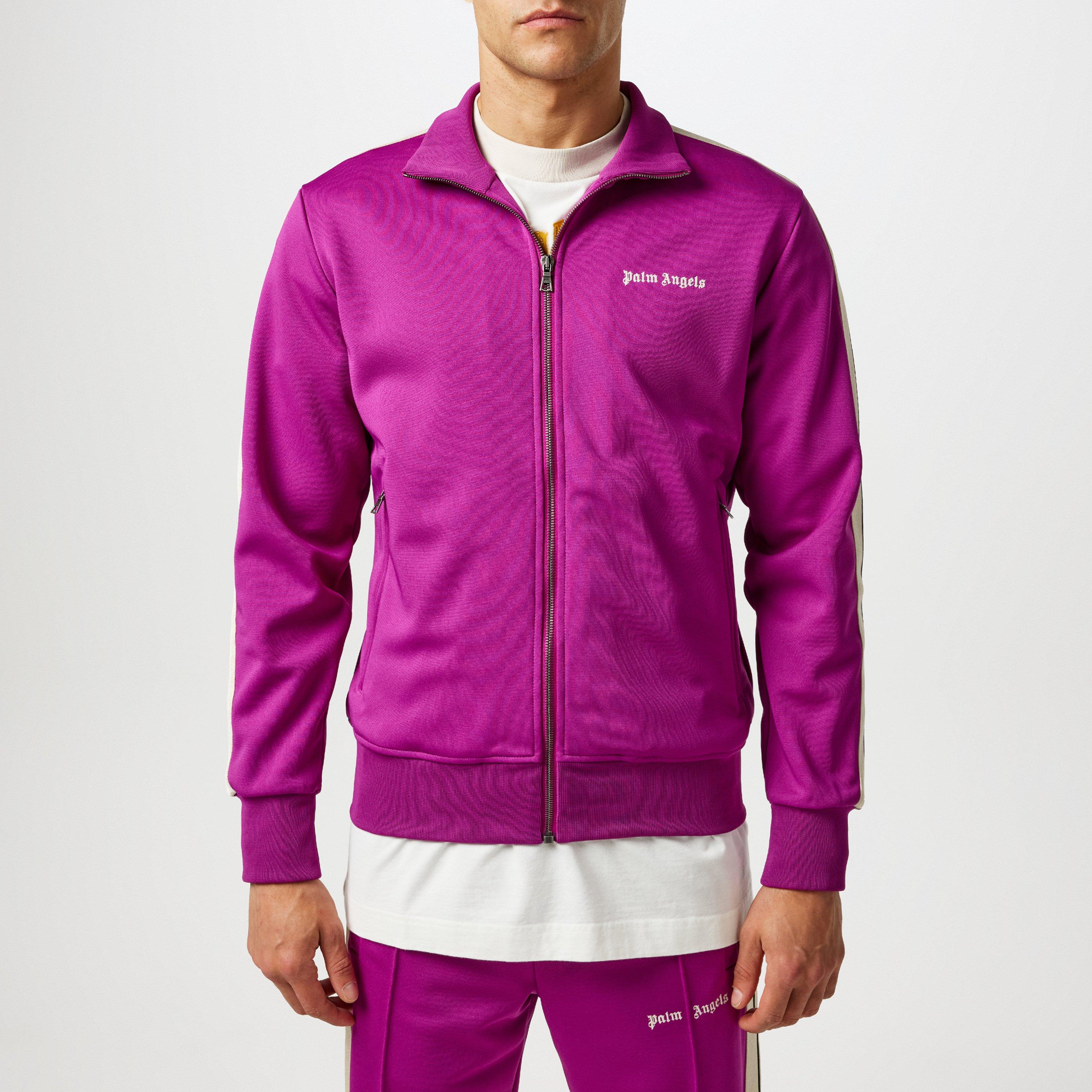 Purple - Palm Angels - Classic Tracksuit Jacket - 3