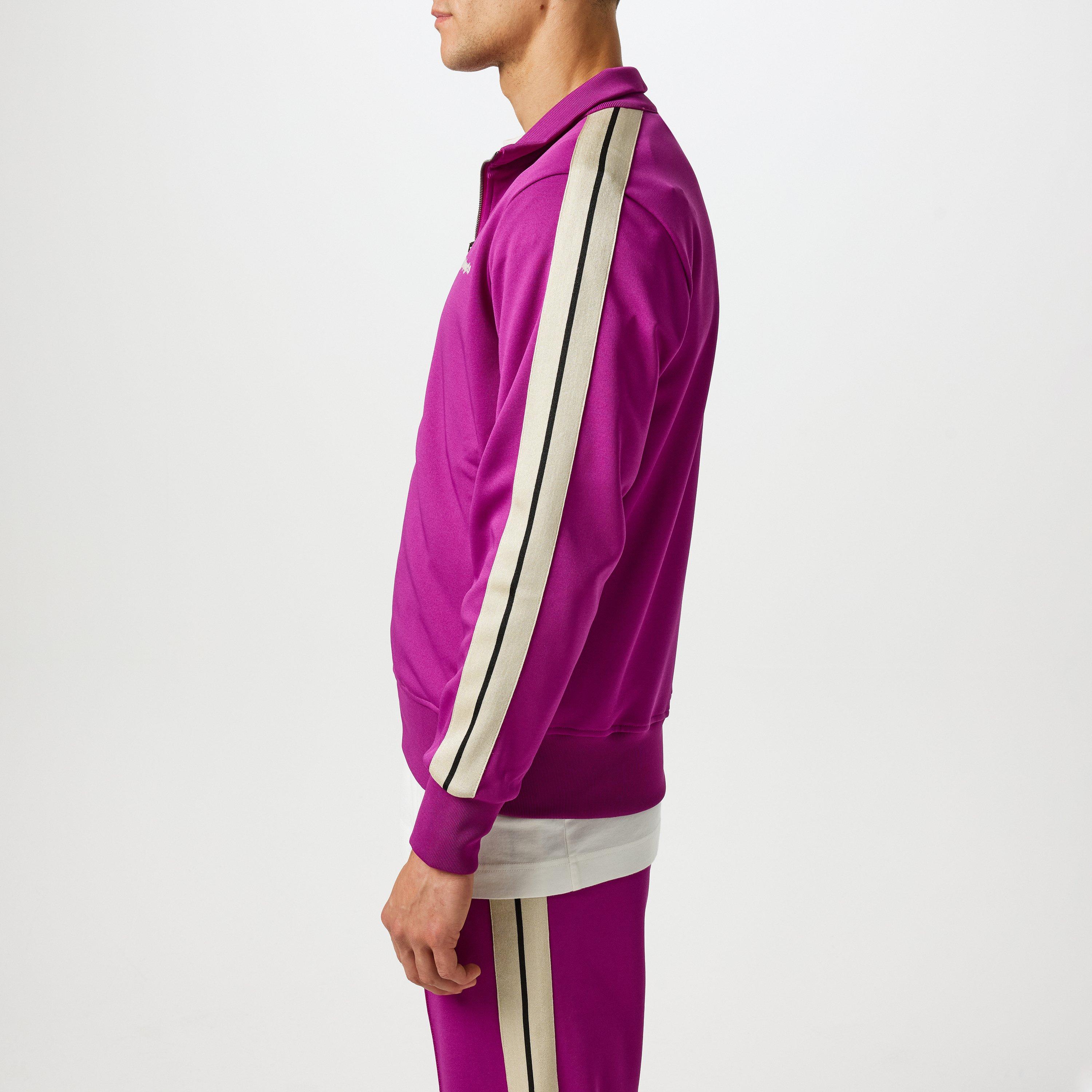 Purple - Palm Angels - Classic Tracksuit Jacket - 5
