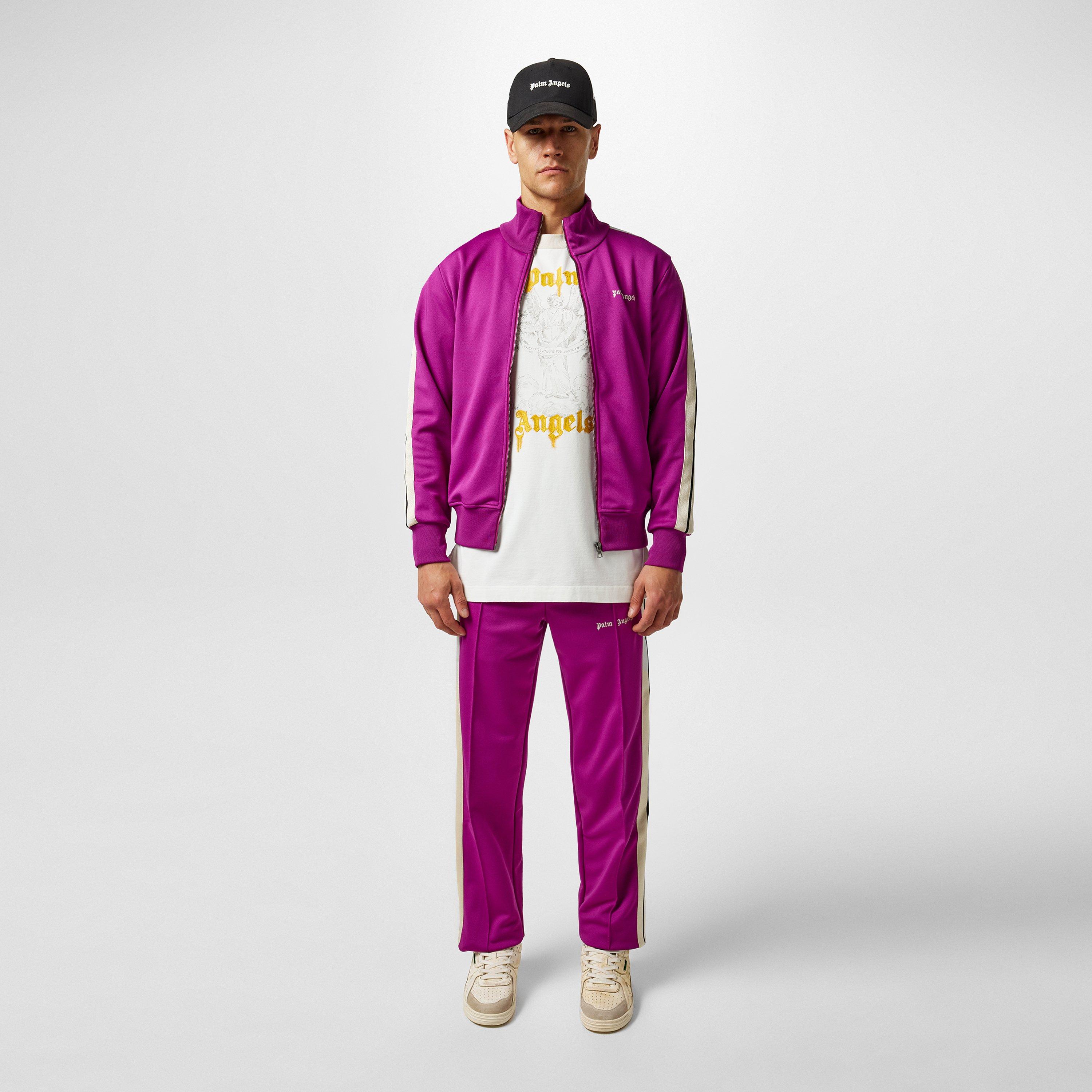 Purple - Palm Angels - Classic Tracksuit Jacket - 6