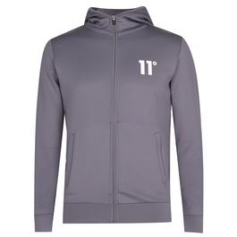 11 Degrees Core Poly Full Zip Hoodie