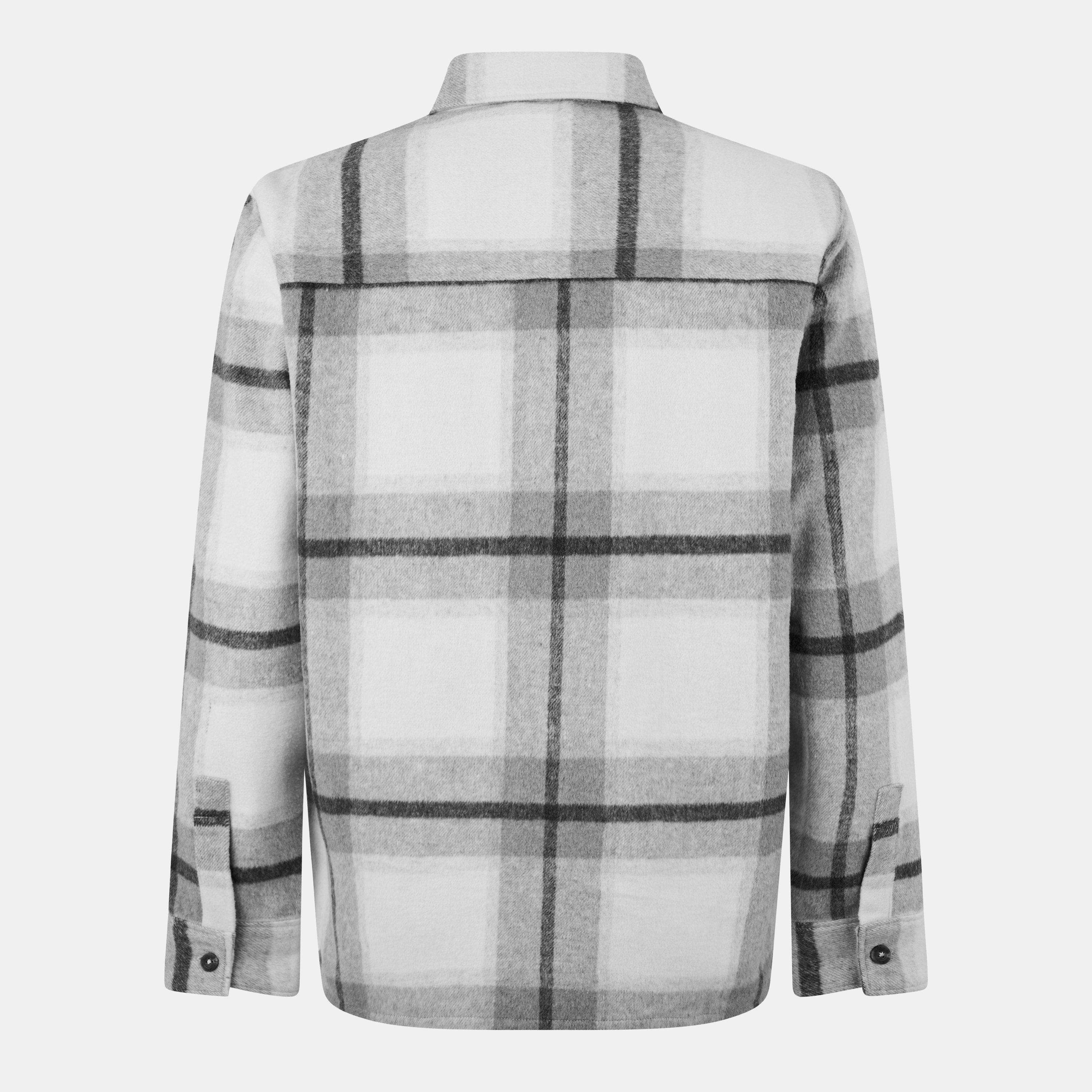 Grijs - Jack Wills - JW Check Long-Sleeve Patterned Shirt - 2
