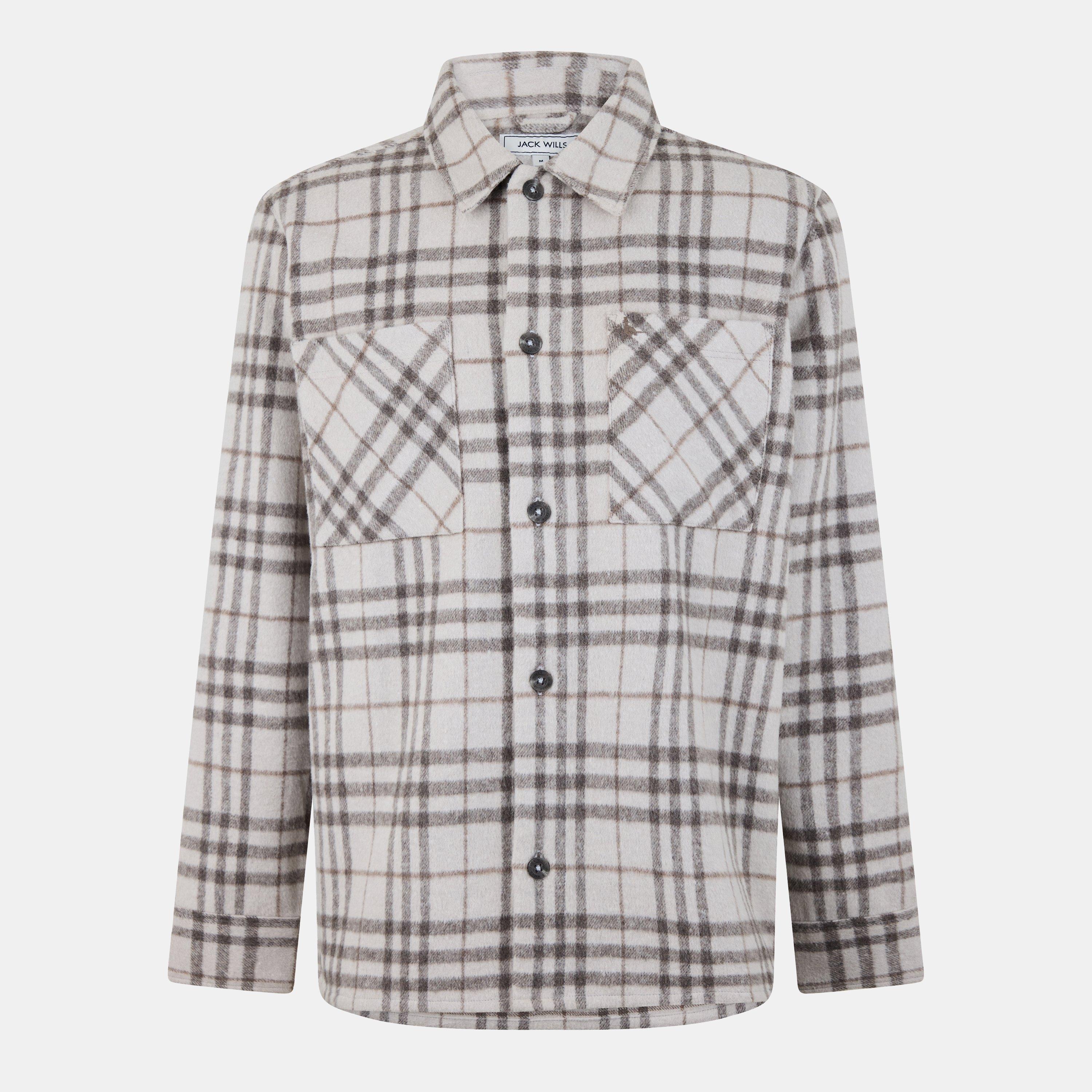 мъжко 's JW Check Long-Sleeve Patterned Shirt