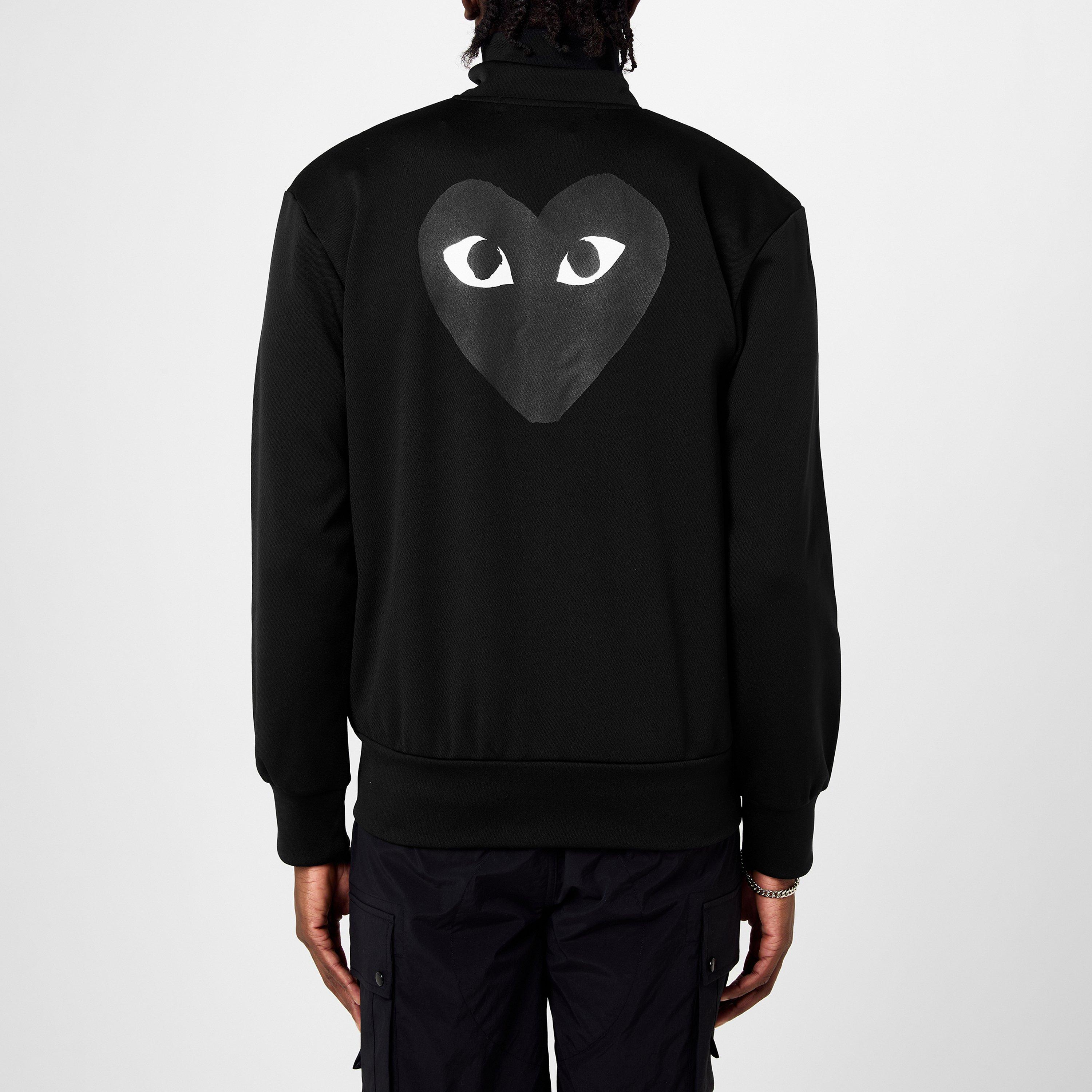 トップス COMME des GARCONS Comme des Garcons PLAY | Big Heart Logo Sweatshirt | Full Zip