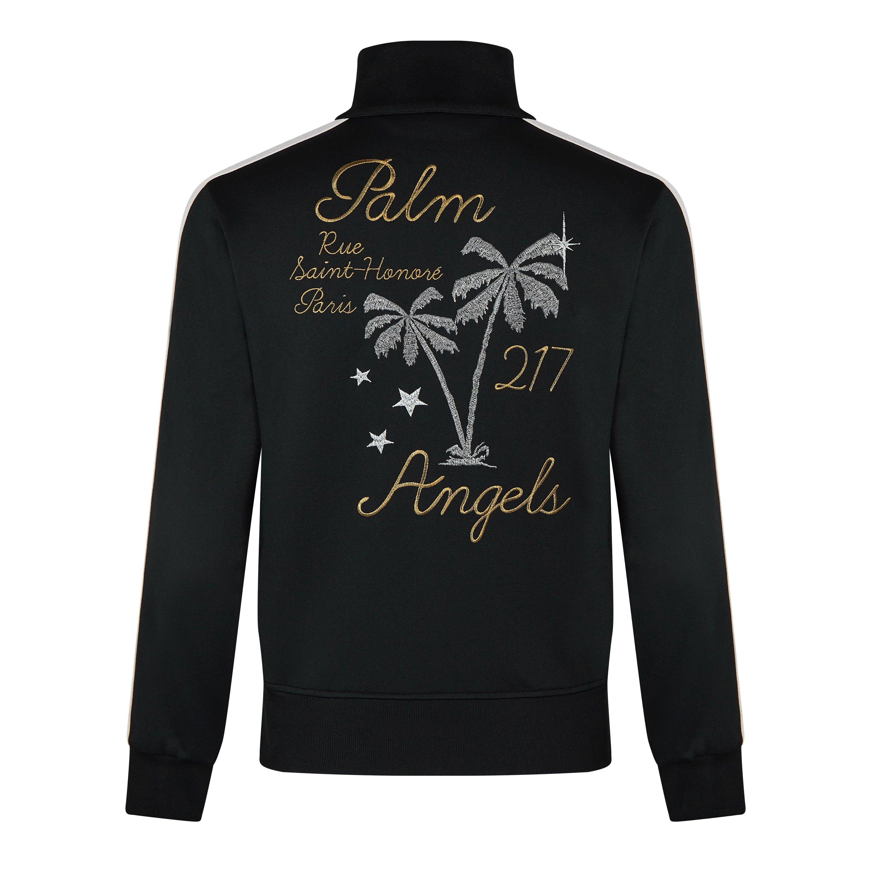 【関税＆送料込み】Palm Angels Jackets And Vests Palm Angels Track Jacket In Green 100% AUTHENTIC BRAND NEW