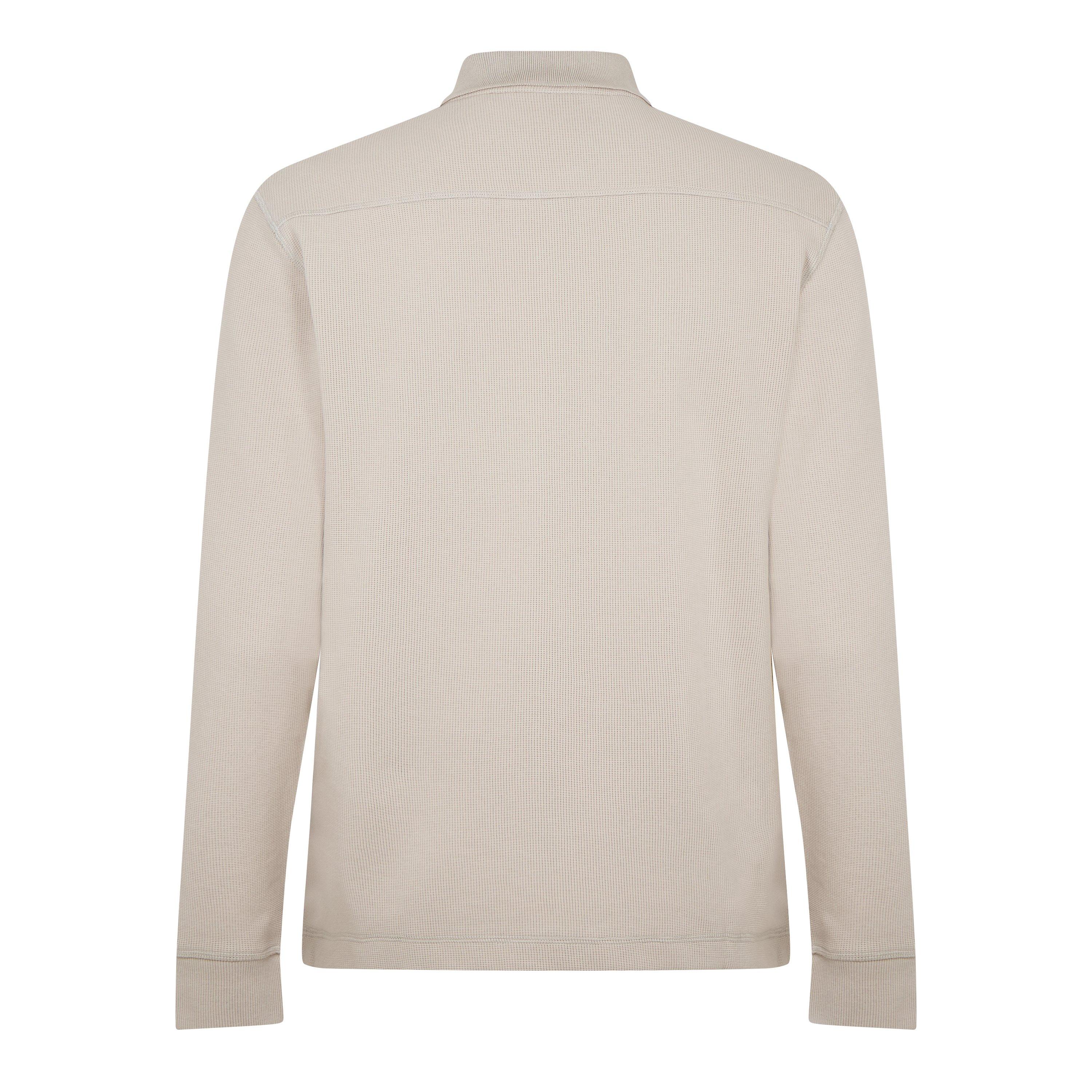Light Beige 271 - Boss - Men's Petempestolong Long-Sleeve Polo Shirt - 2