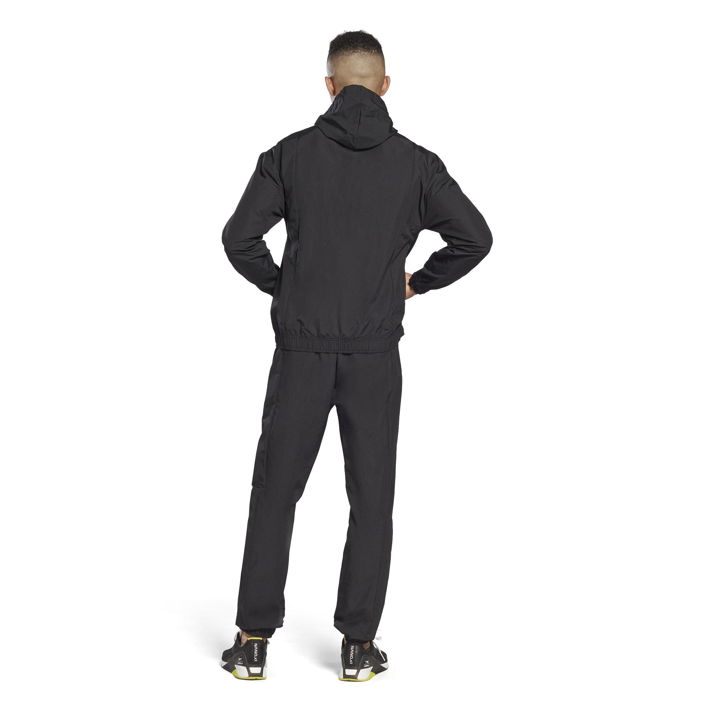 Zwart / Zwart - Reebok - Men's Techstyle Closed Hem Woven Joggers - 4