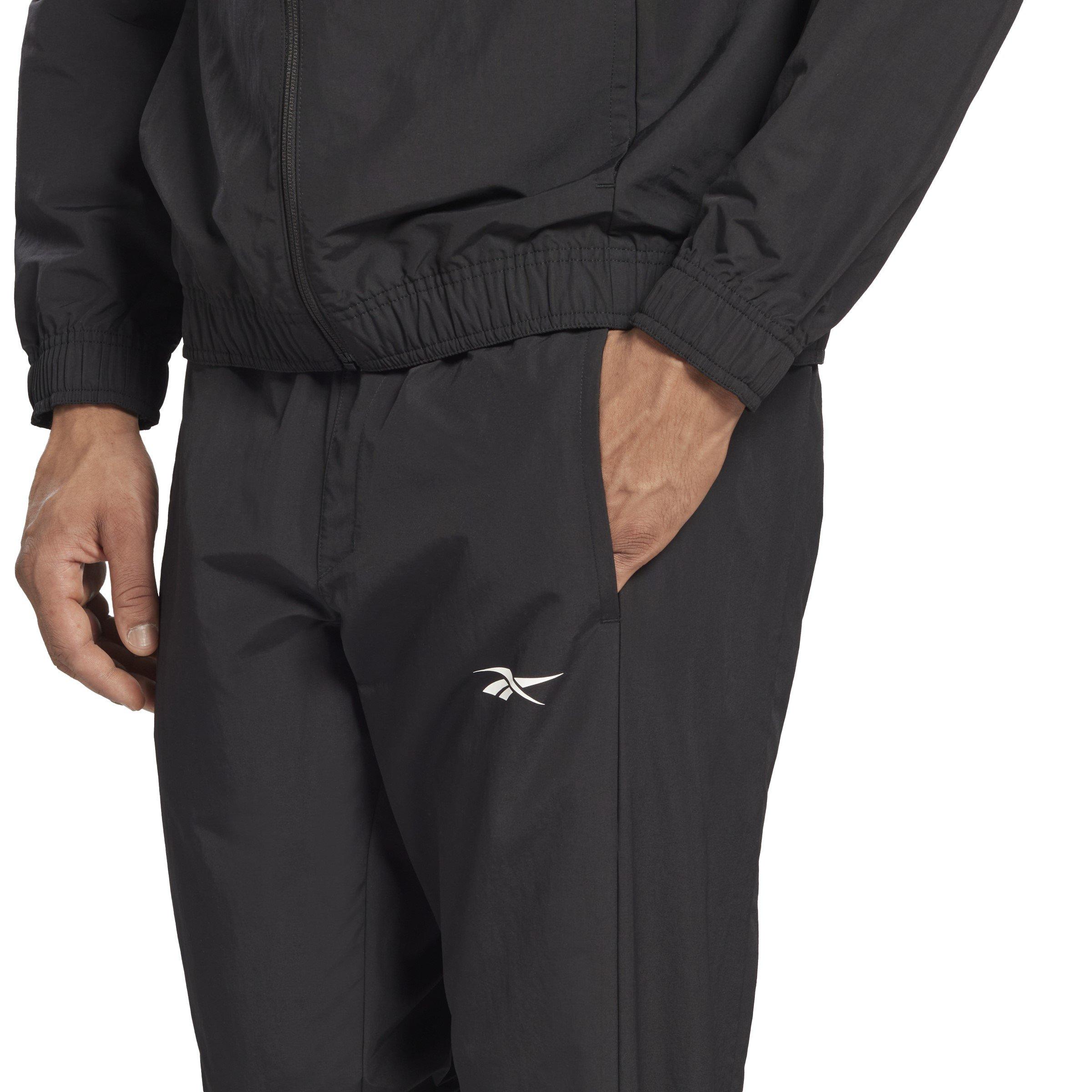 Zwart / Zwart - Reebok - Men's Techstyle Closed Hem Woven Joggers - 7