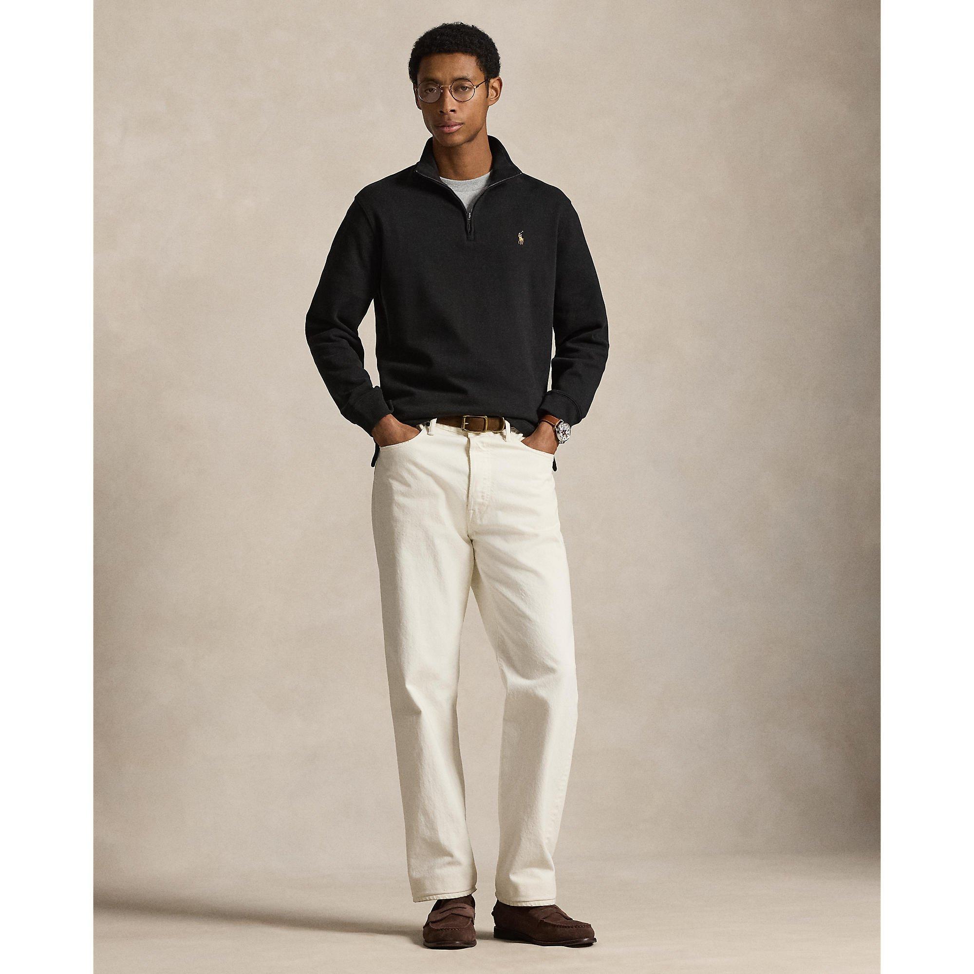 Polo Black - Polo Ralph Lauren - Estate Fleece Quarter Zip Sweater - 7