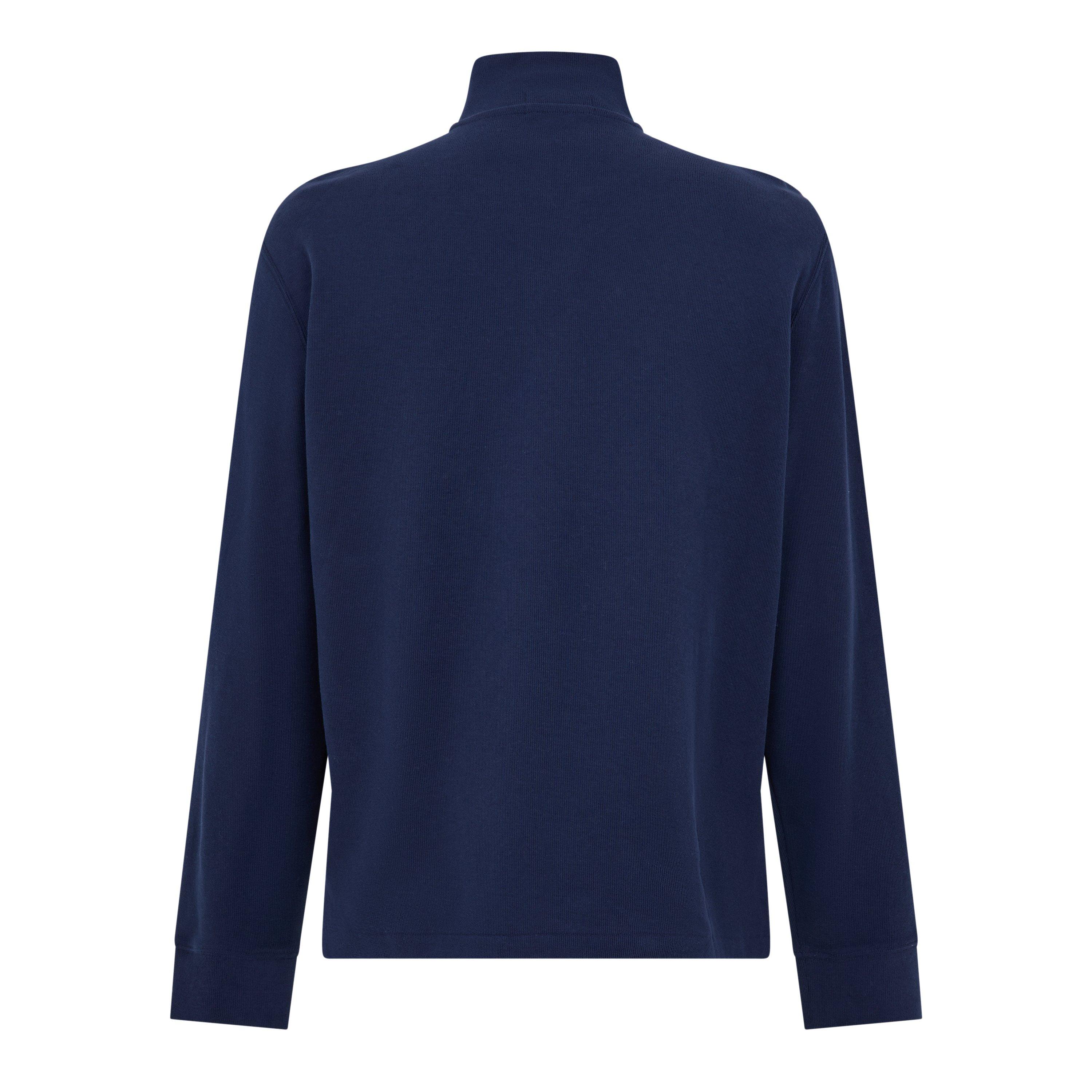 Cruise Navy - Polo Ralph Lauren - Estate Fleece Quarter Zip Sweater - 2
