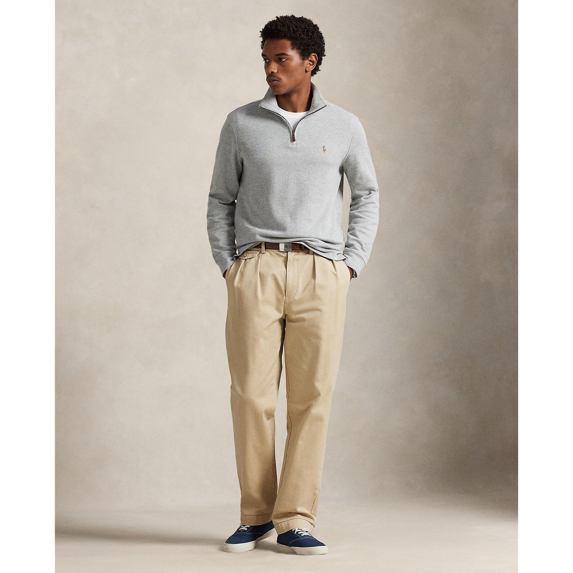 Andover Heather - Polo Ralph Lauren - Estate Fleece Quarter Zip Sweater - 6