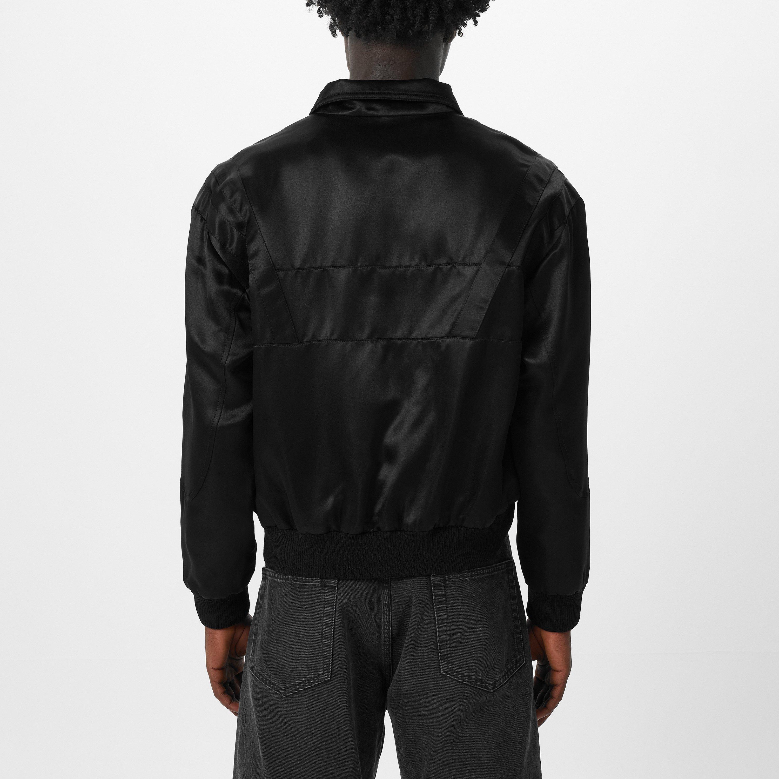 Noir - Saint Laurent - Teddy Tracksuit Jacket Mens - 3