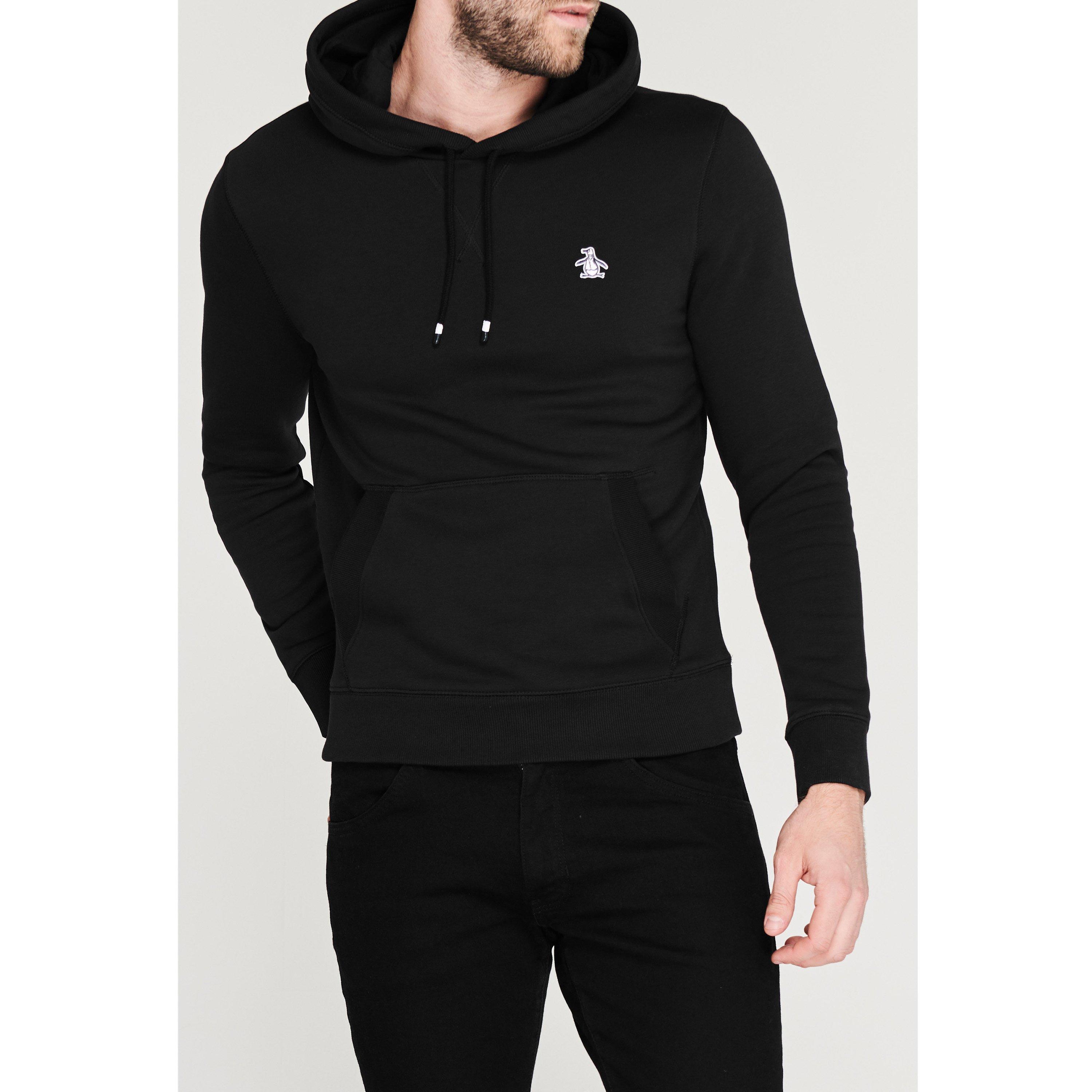 Black 010 - Original Penguin - Fleece Popover Hoodie - 2