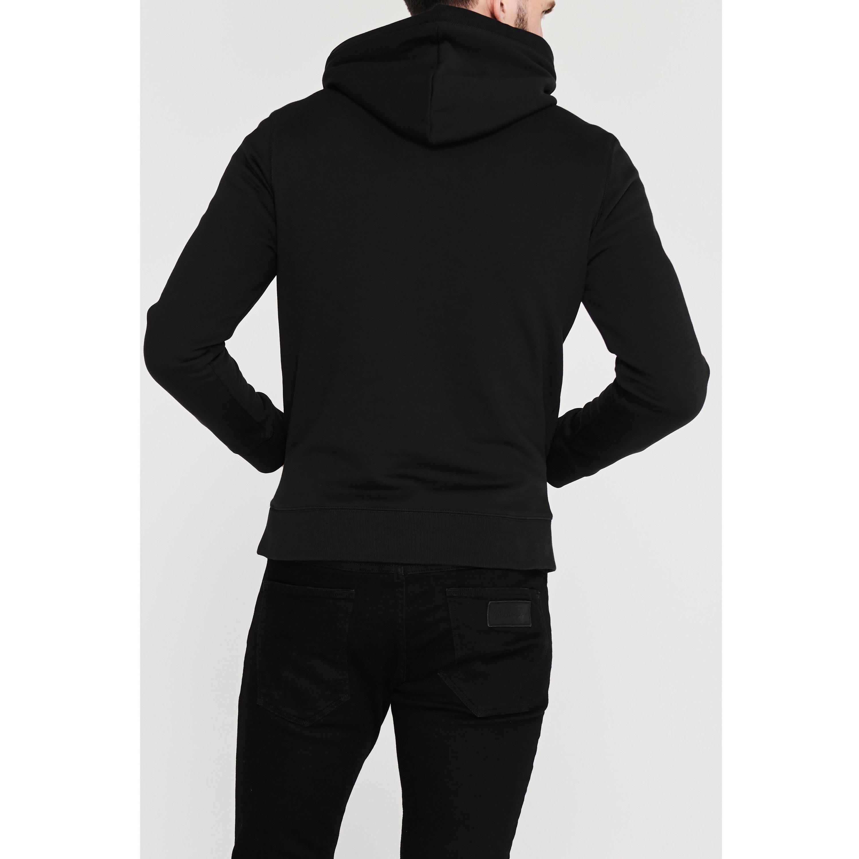 Black 010 - Original Penguin - Fleece Popover Hoodie - 3
