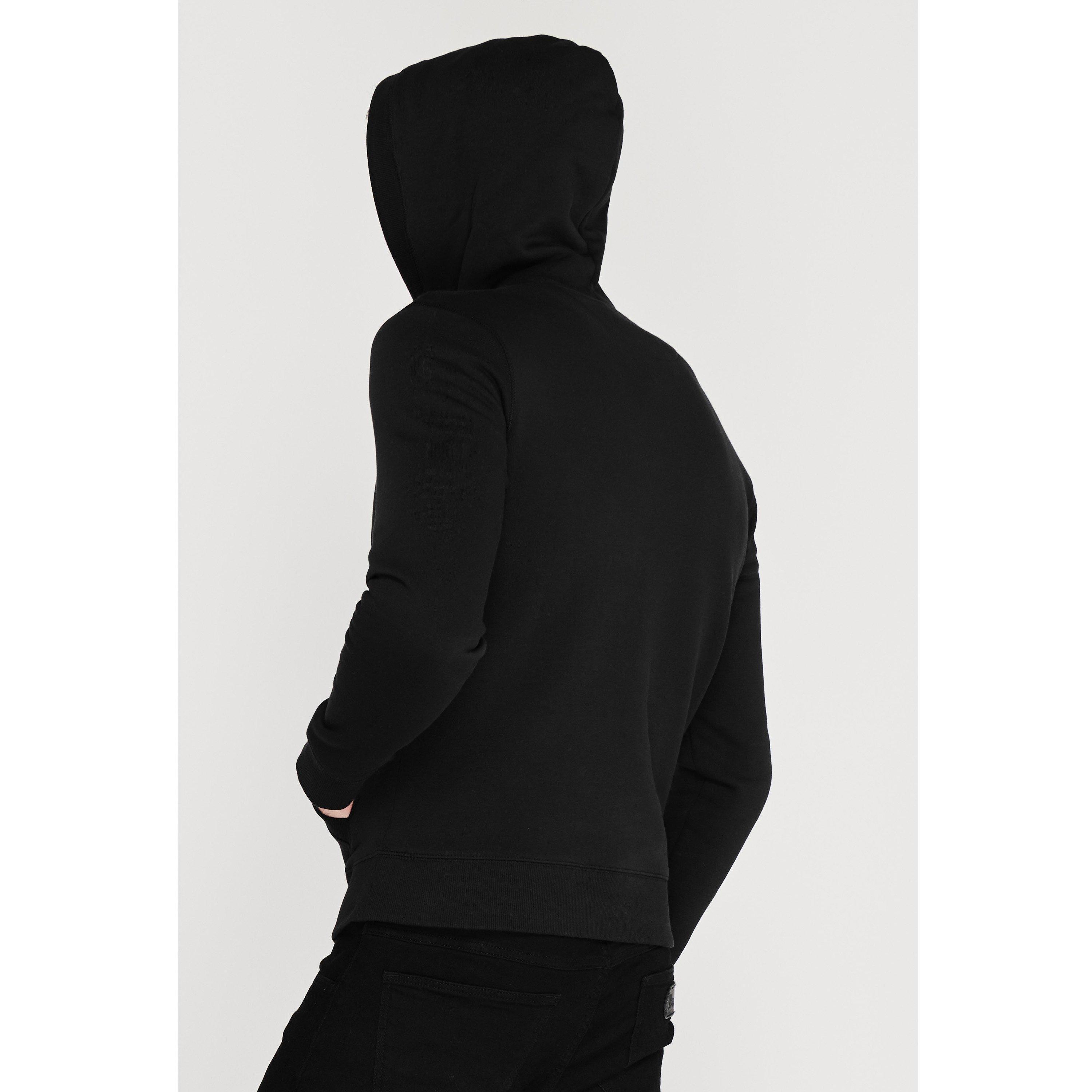 Black 010 - Original Penguin - Fleece Popover Hoodie - 4