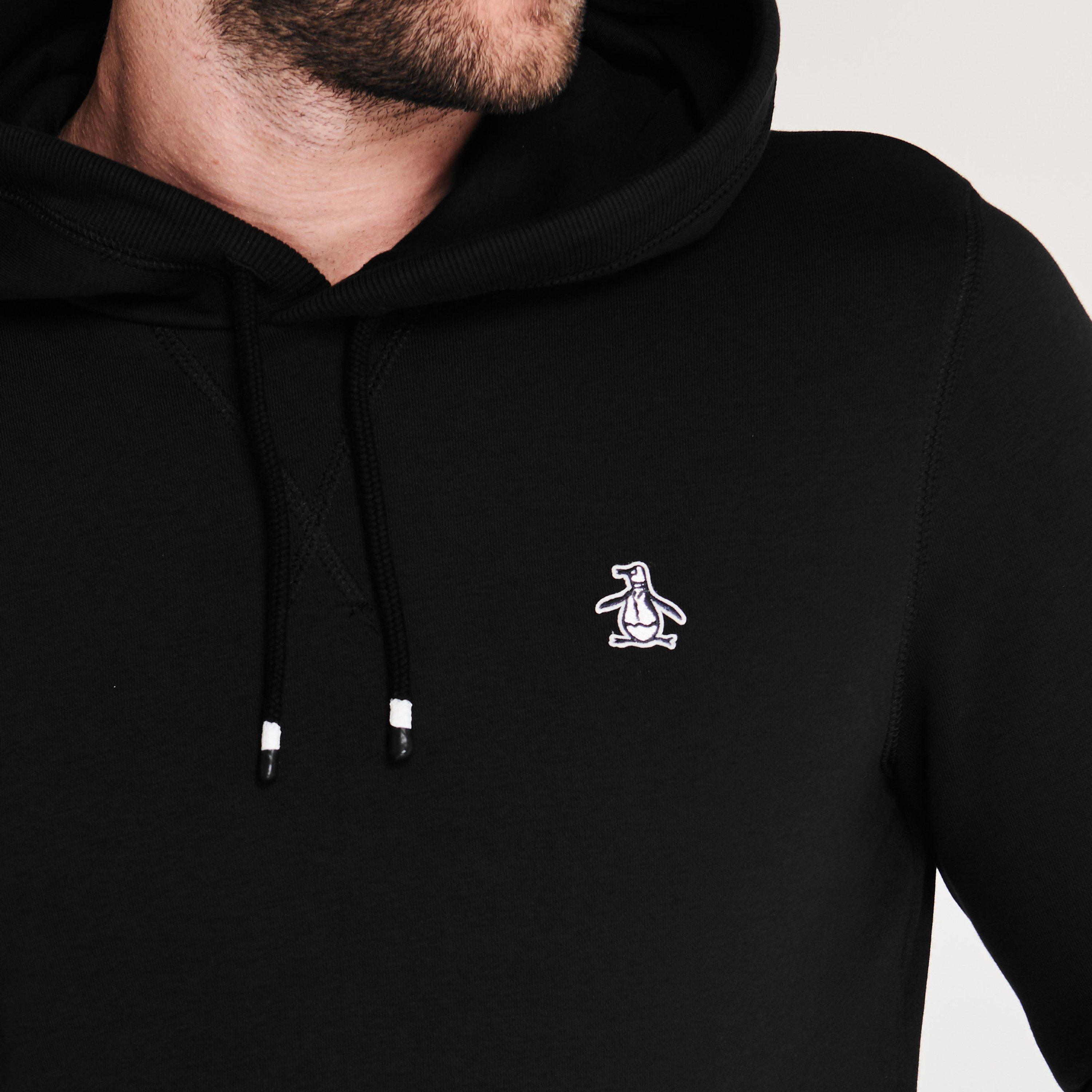 Black 010 - Original Penguin - Fleece Popover Hoodie - 5