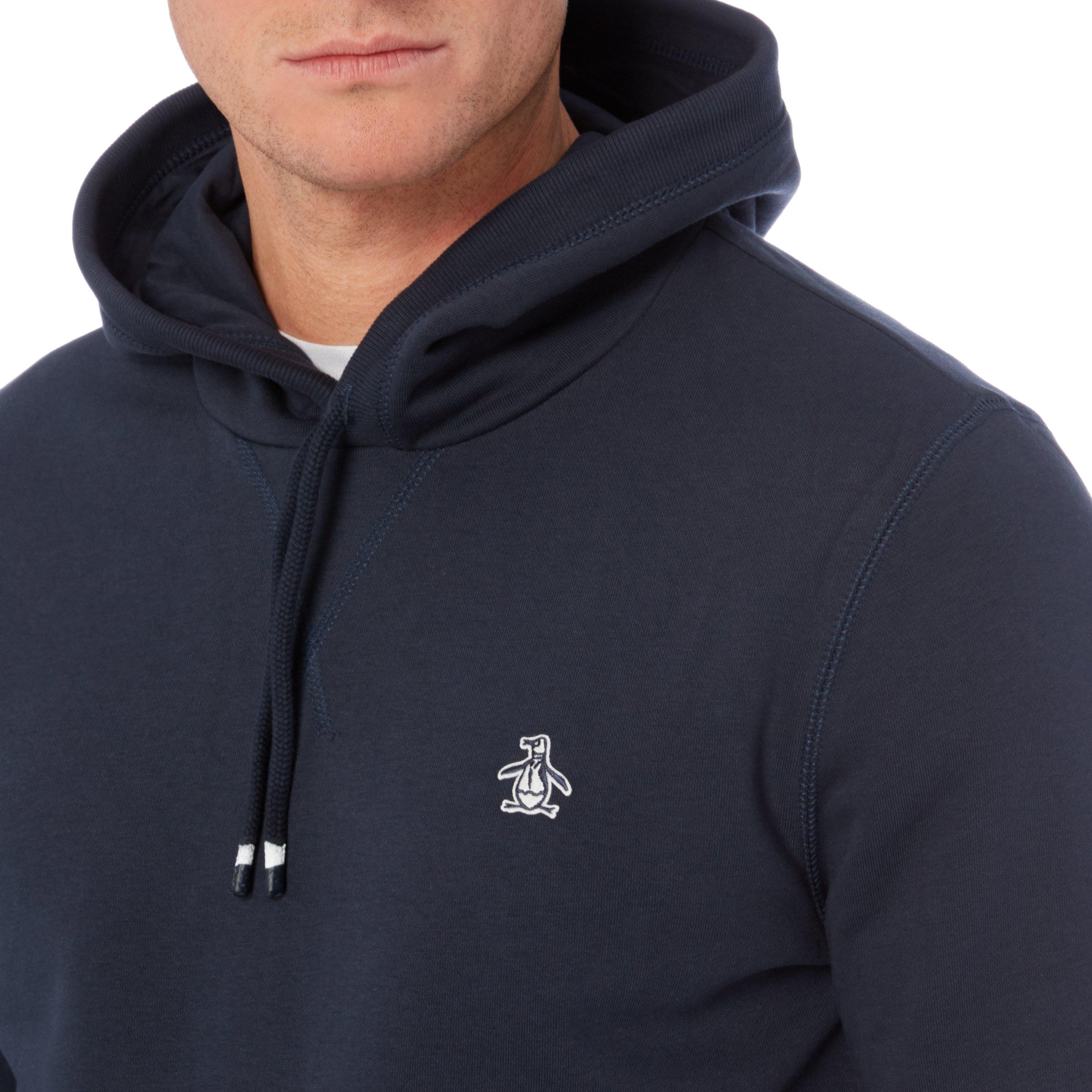 Navy 413 - Original Penguin - Fleece Popover Hoodie - 5