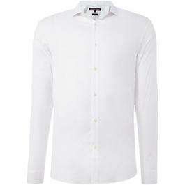 Michael Kors Slim fit stretch long sleeve shirt