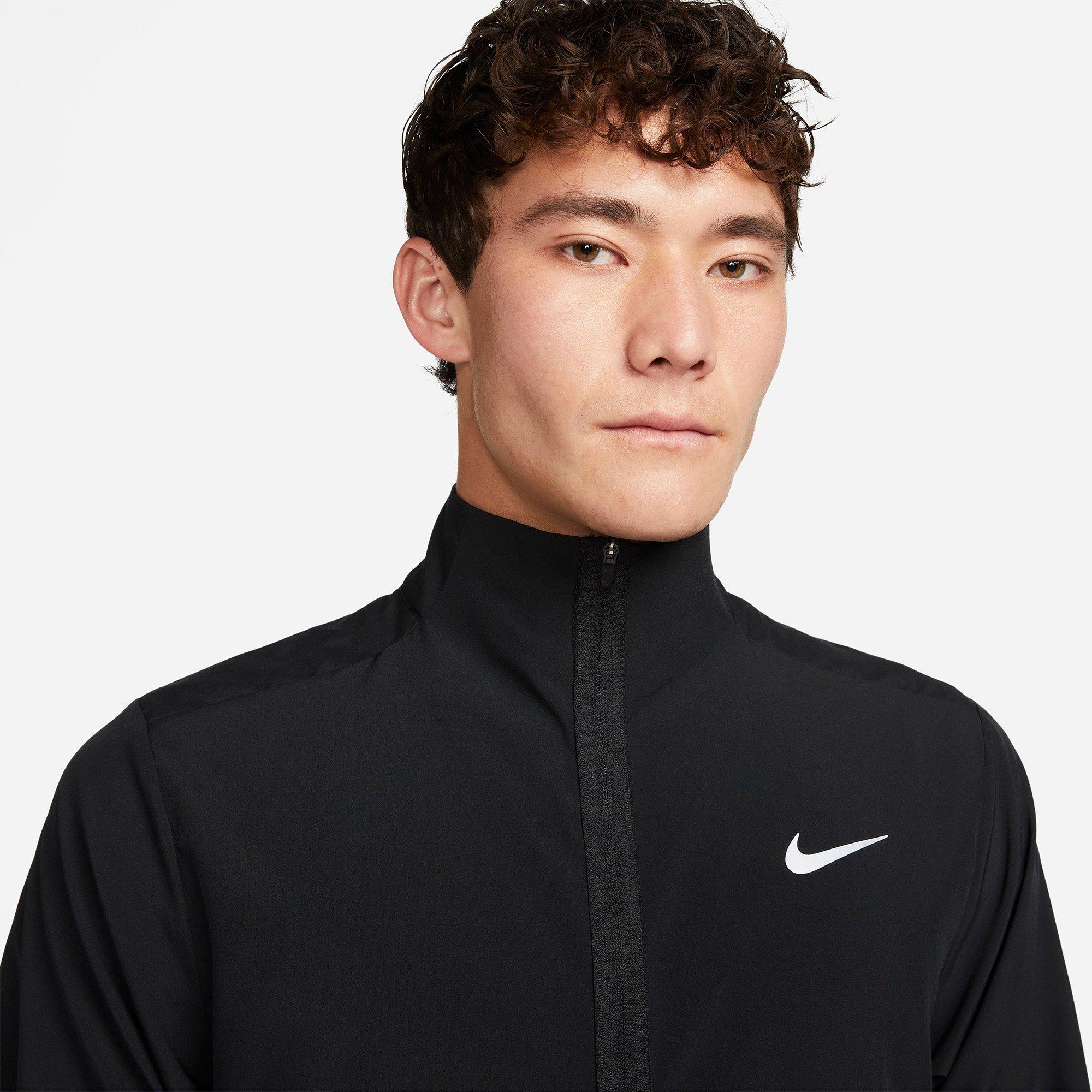 Blk/Ref.Silver - Nike - Form Mens Dri FIT Versatile Performance Jacket - 3