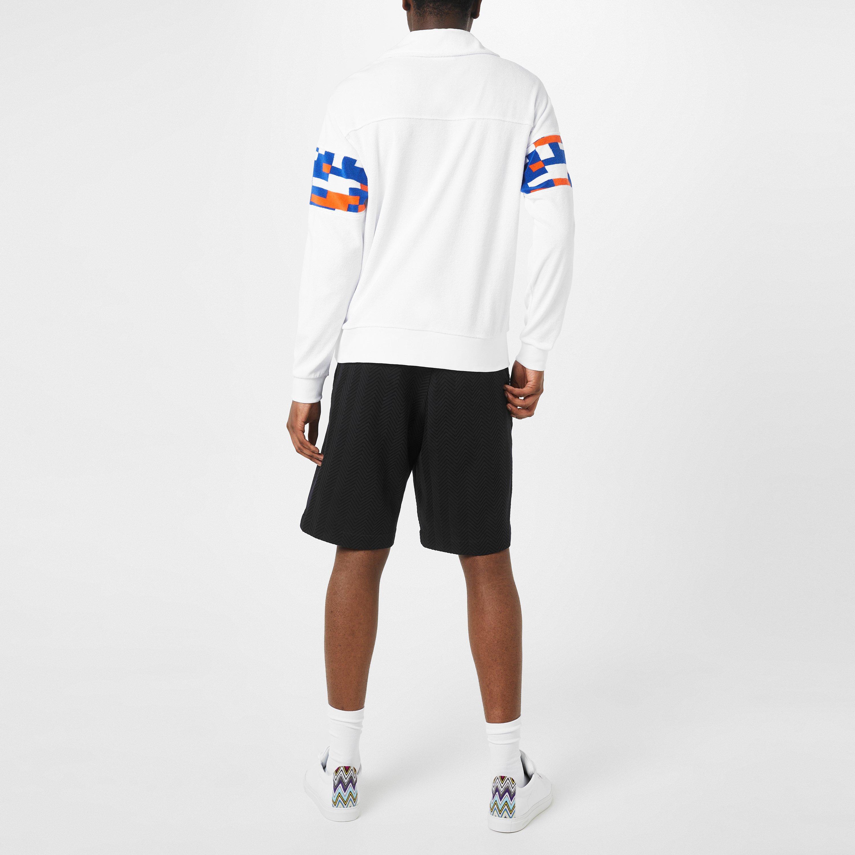 White Multi - Missoni - Men's Quarter-Zip Fleece - 3