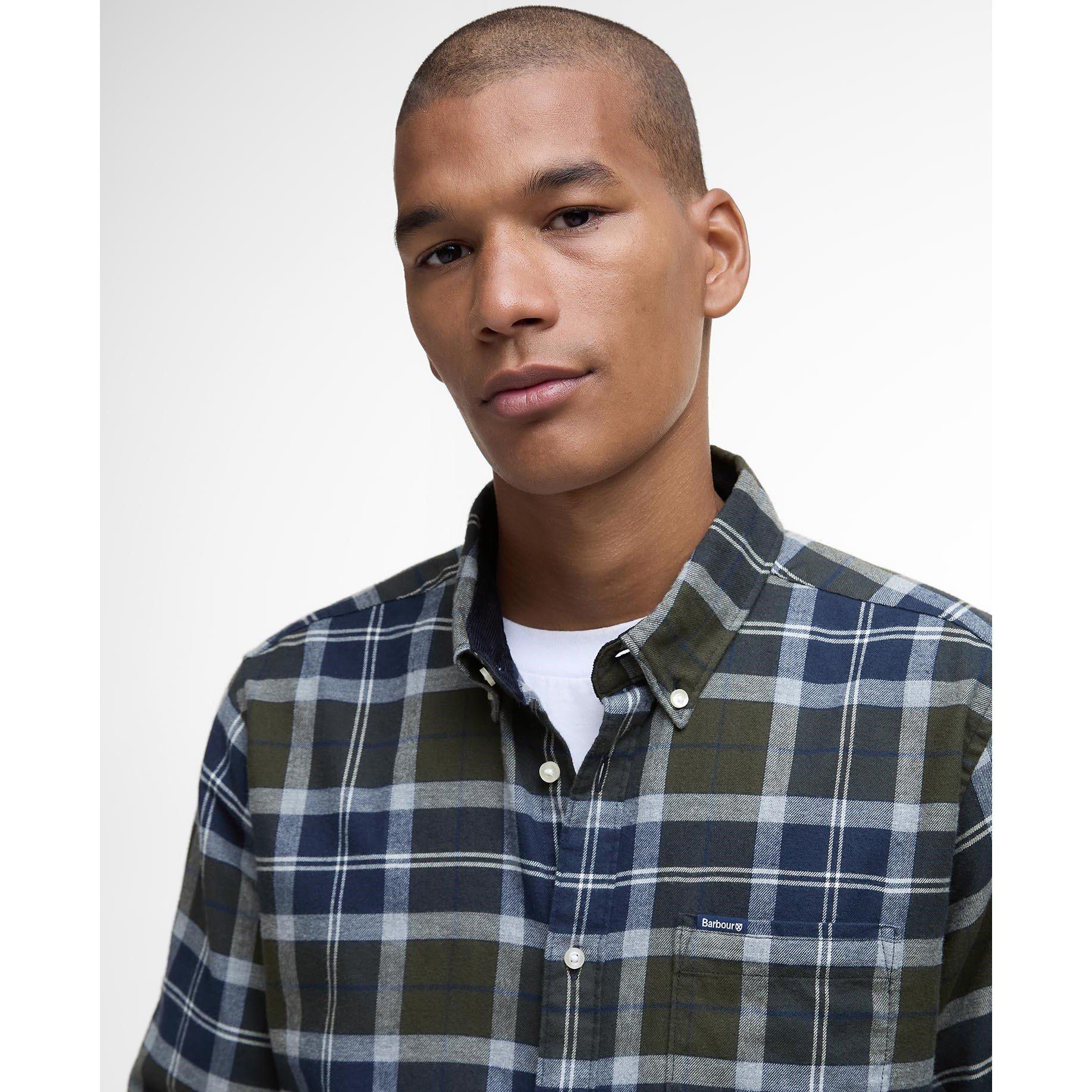 Fernwood Tartan - Barbour - Rasay Tailored Long-Sleeved Shirt - 3