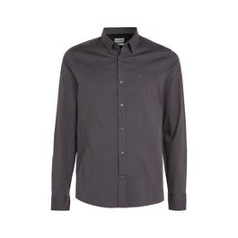 Calvin Klein POPLIN STRETCH SLIM SHIRT