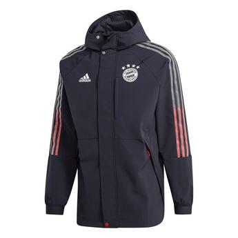 adidas Fc Bayern Munich Travel Jacket Mens