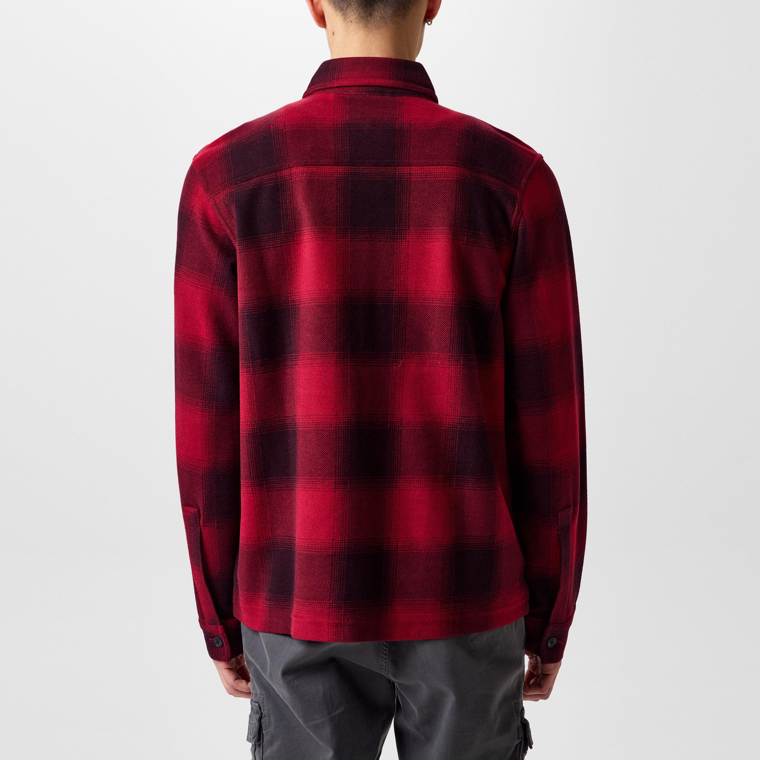Open Red - Boss - Men's WeeChequeShirt All-over Check Print - 4