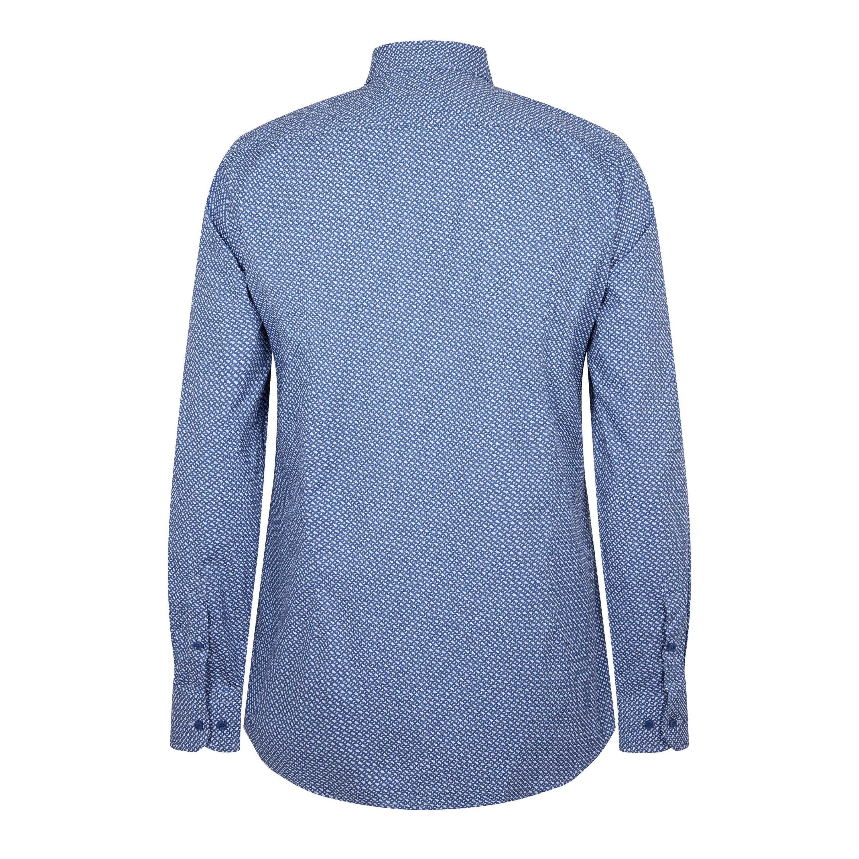 Open Blue - Boss - Men's HBB HHANK Long-Sleeve Plain Shirt - 2