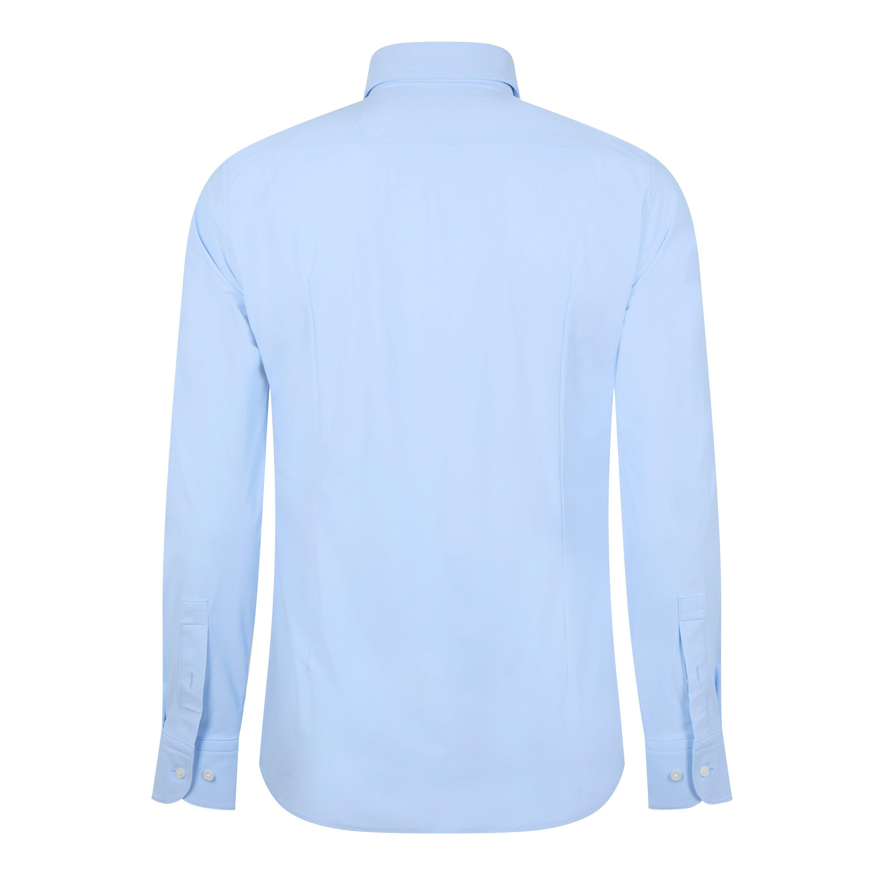 Lt Pas Blue 450 - Boss - Men's P-Hank Poplin Long Sleeve Shirt - 2