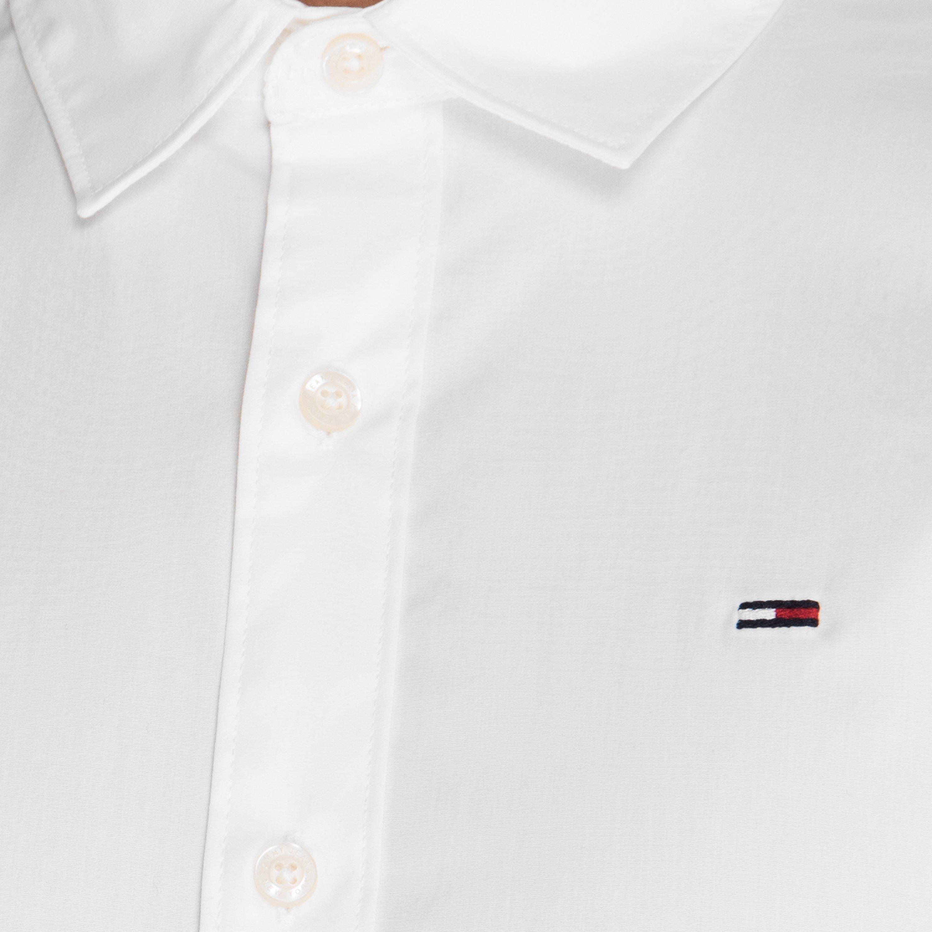 Branco - Tommy Jeans - Stretch Shirt - 4