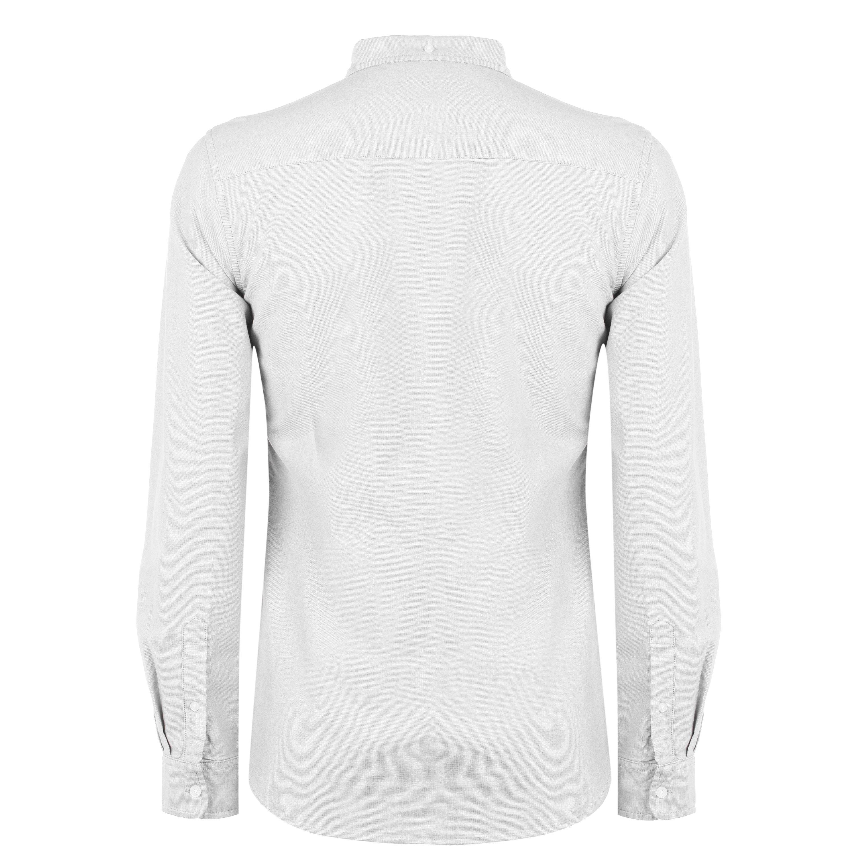 Grey - Firetrap - Basic Oxford Shirt Mens - 9