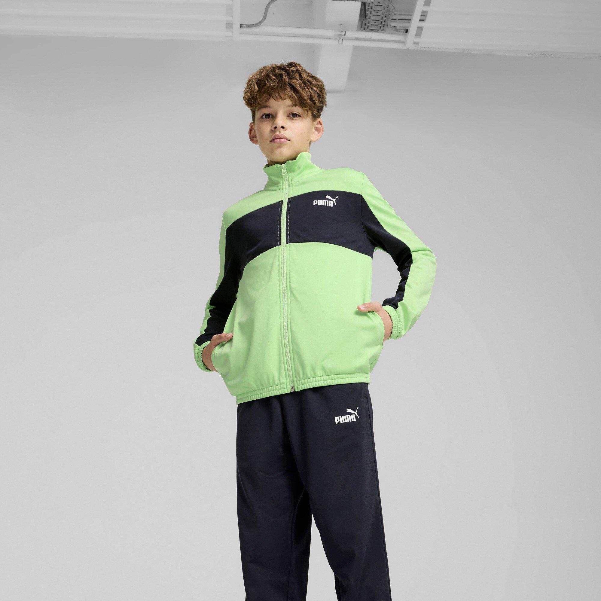 Spring Fern - Puma - Unisex Kids' Colorblock Tracksuit Top - 5