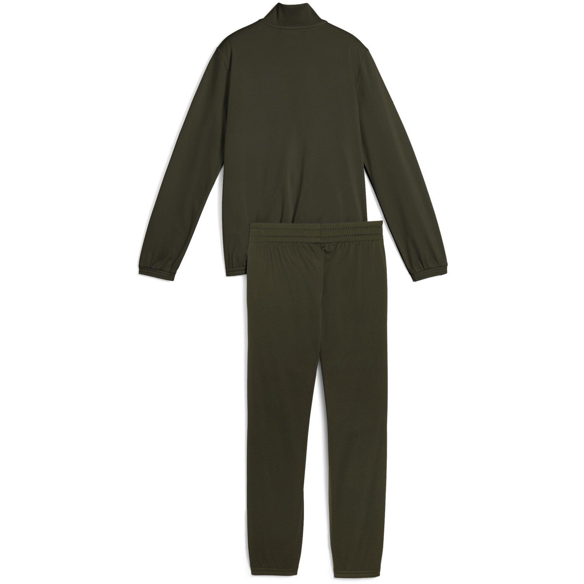 Dark Olive - Puma - Unisex Kids' Colorblock Tracksuit Top - 2