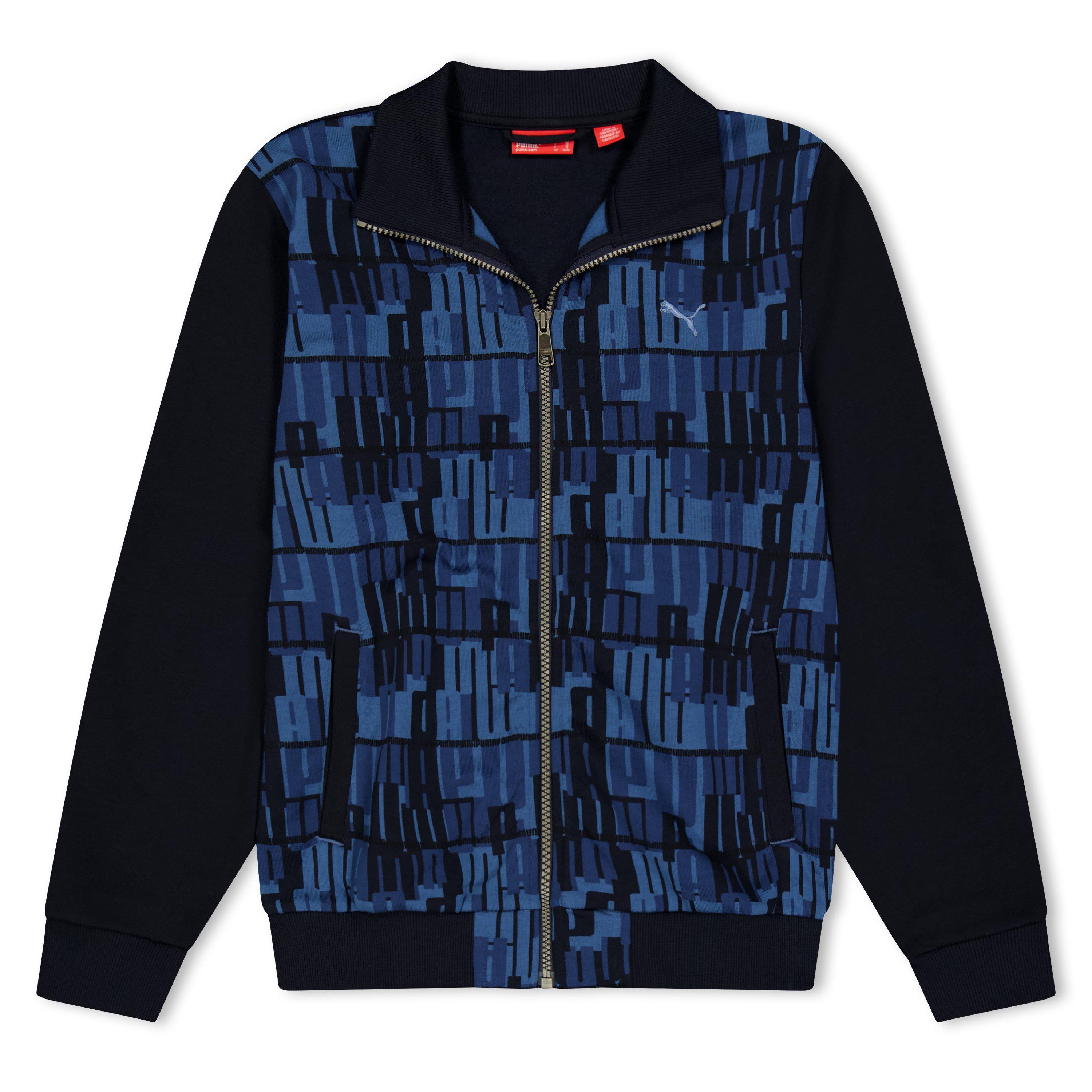 Puma  Kids All Over Sweat Juniors - Blue - 11-12 (L)
