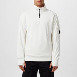 CP Company Lens Arm Quarter Zip Sweatshirt