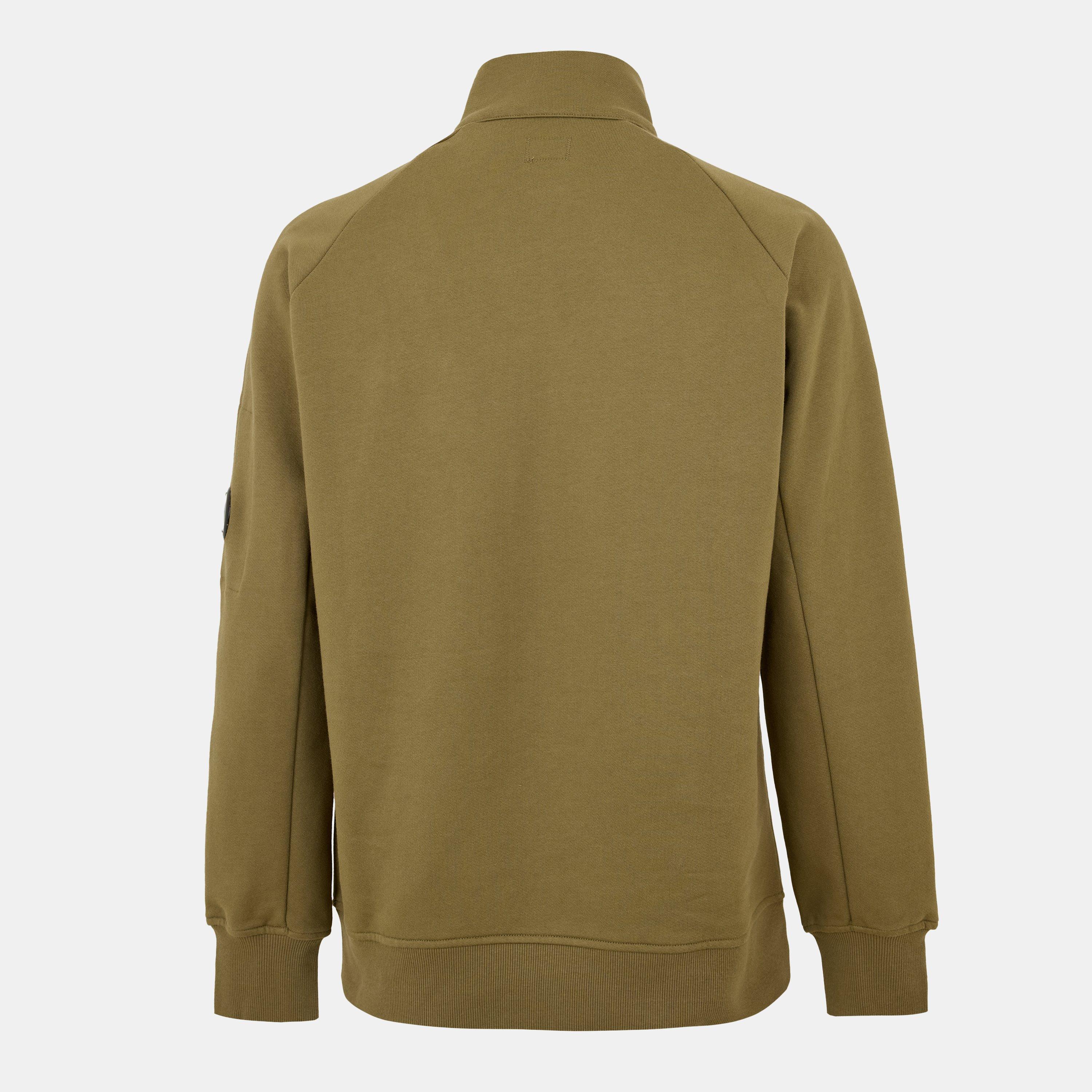 Capers 652 - CP Company - Men's Lens Quarter-Zip Fleece Top - 2