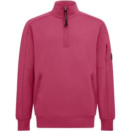 CP Company Lens Arm Quarter Zip Sweatshirt